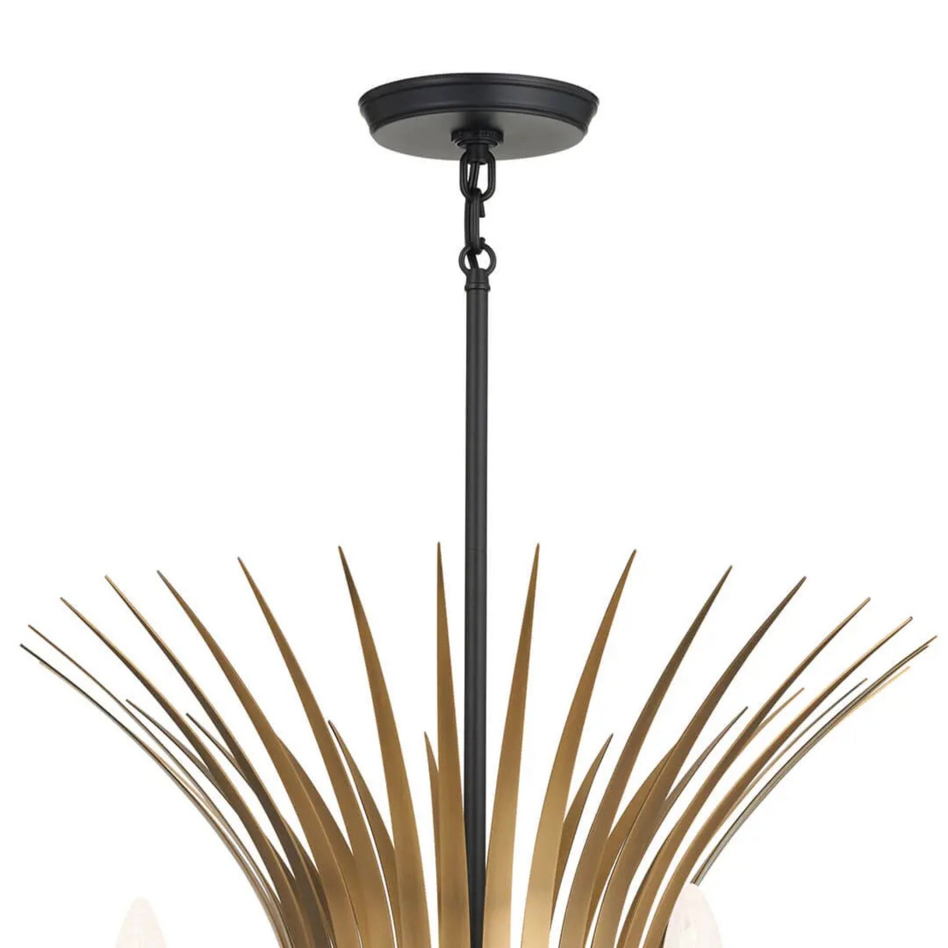 Kichler Lighting - Baile 37" 10-Light Chandelier, Black Finish | Bees Lighting