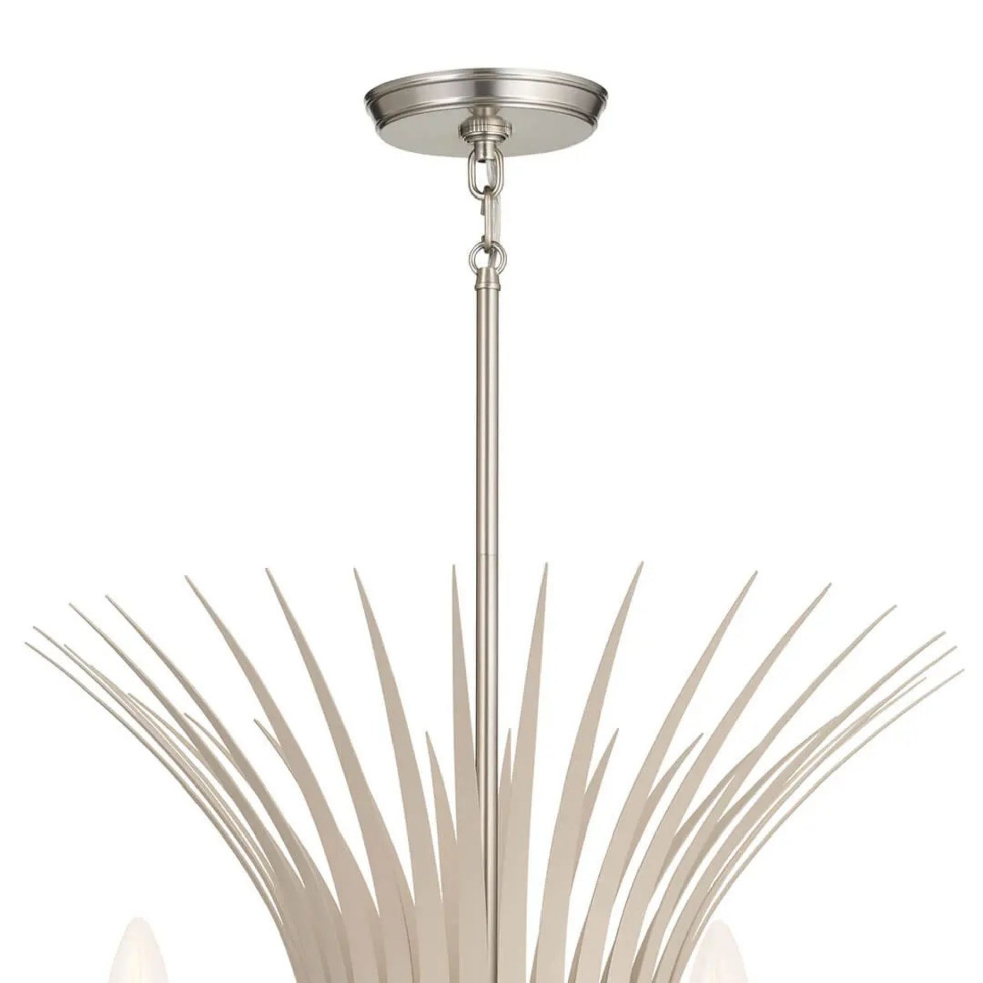 Kichler Lighting - Baile 37" 10-Light Chandelier, Brushed Nickel Finish | Bees Lighting