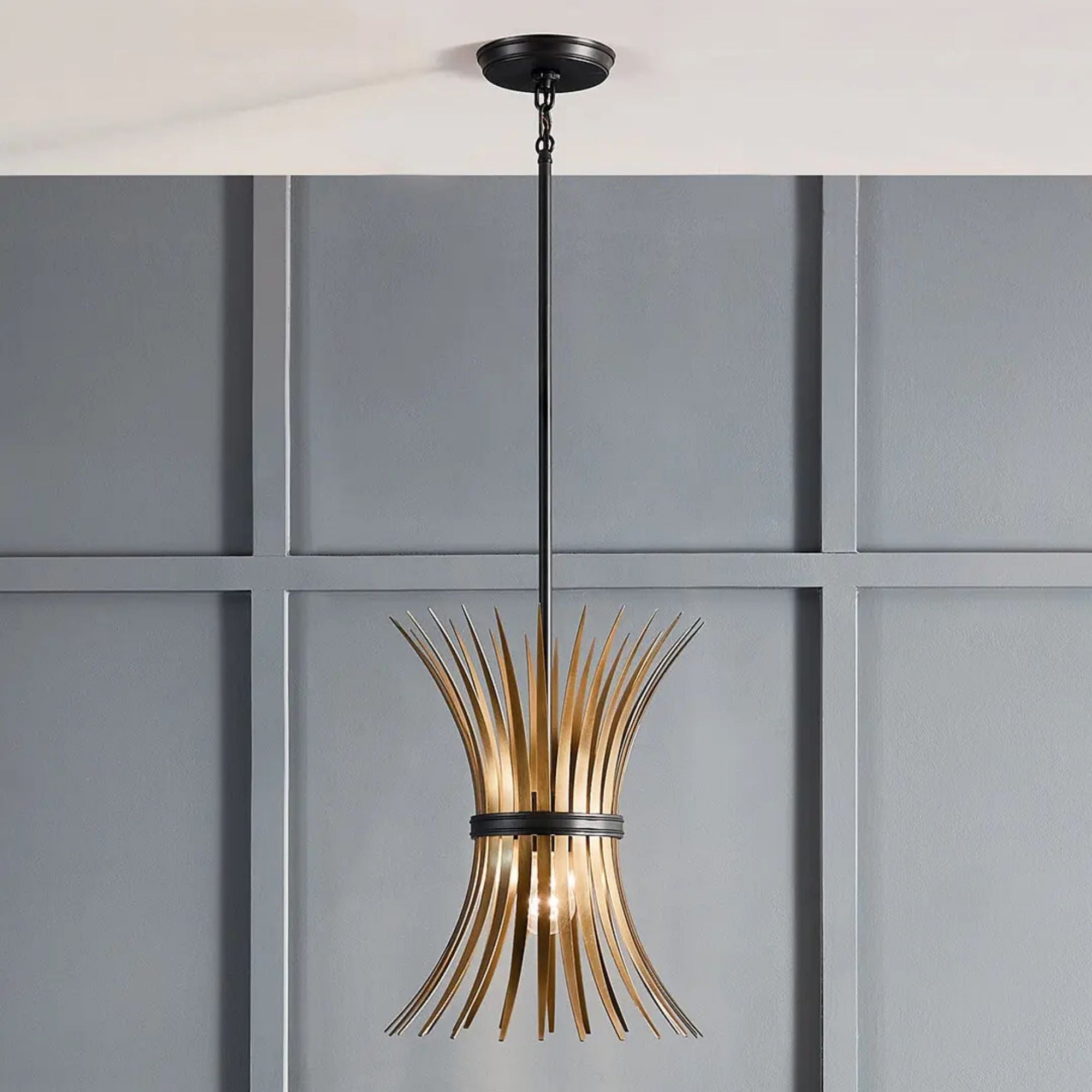 Kichler Lighting - Baile 13" Mini Pendant, Black Finish | Bees Lighting