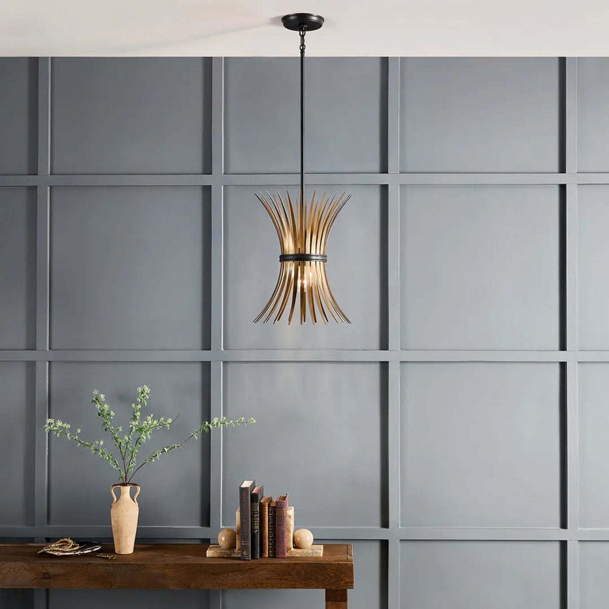 Kichler Lighting - Baile 13" Mini Pendant, Black Finish | Bees Lighting