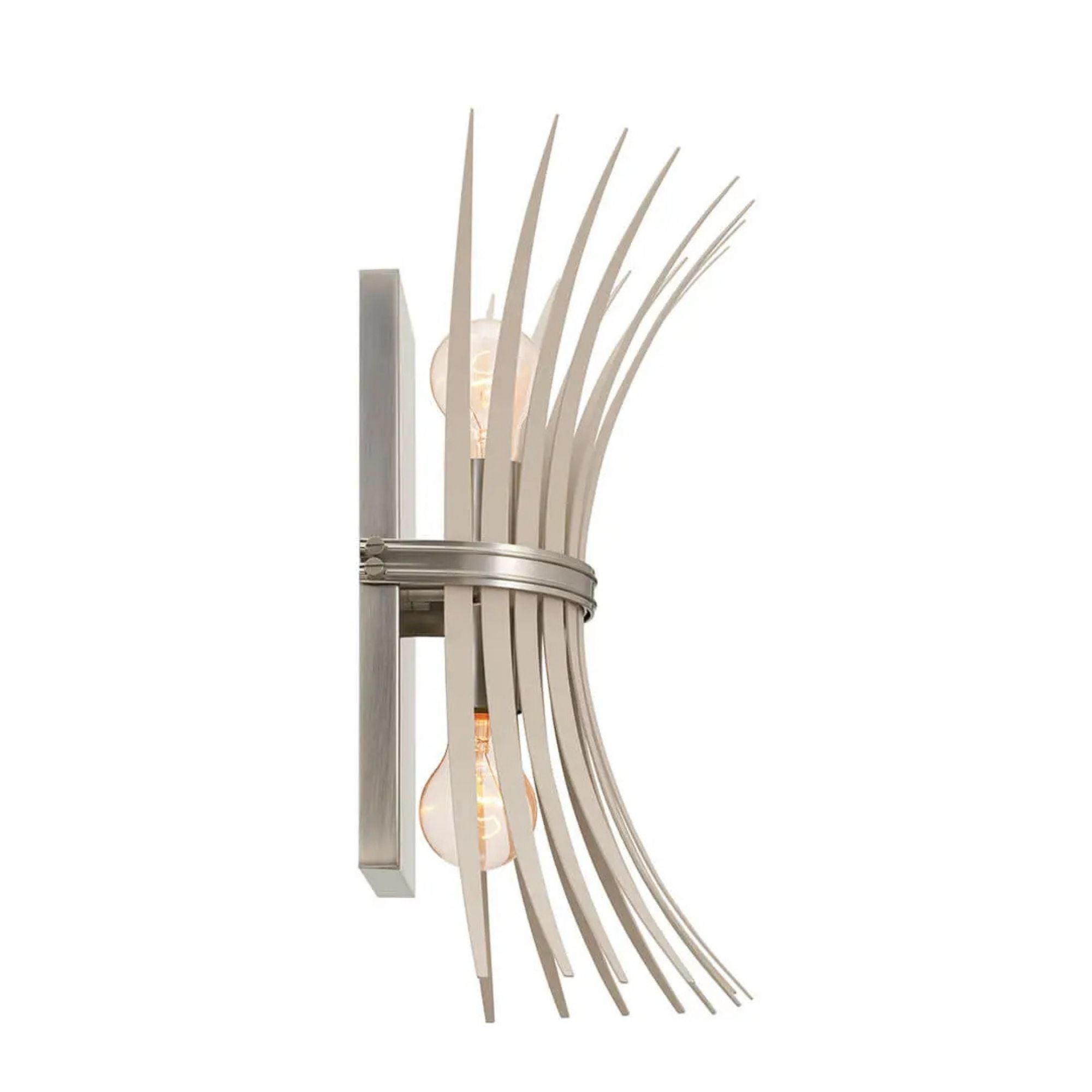 Kichler Lighting - Baile 16" 2-Light Wall Sconce, Brushed Nickel Finish | Bees Lighting