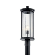 Kichler Barras 23.25 in. Outdoor Post Light Black