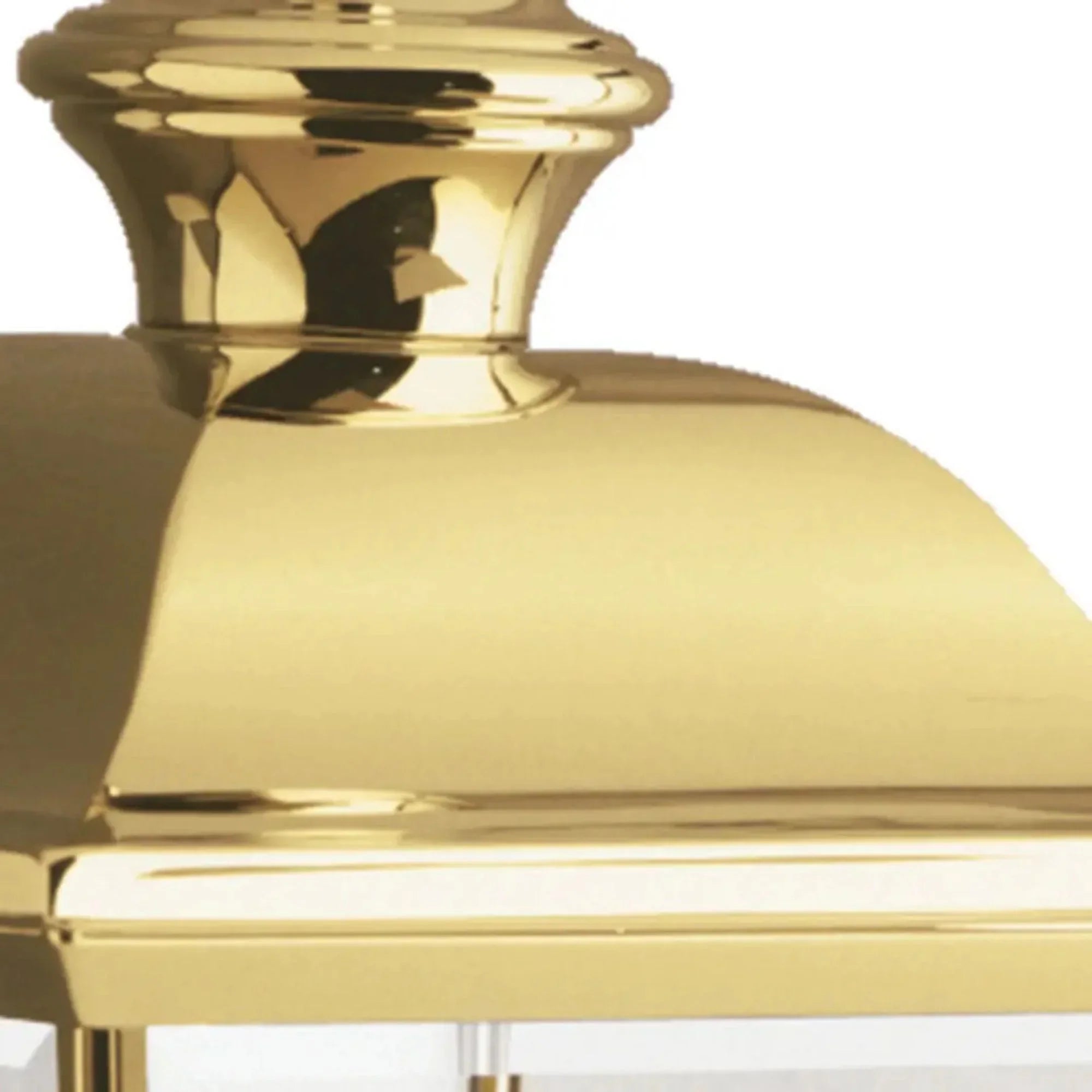 Bay Shore 16" Outdoor Wall Light, Polished Brass Finish