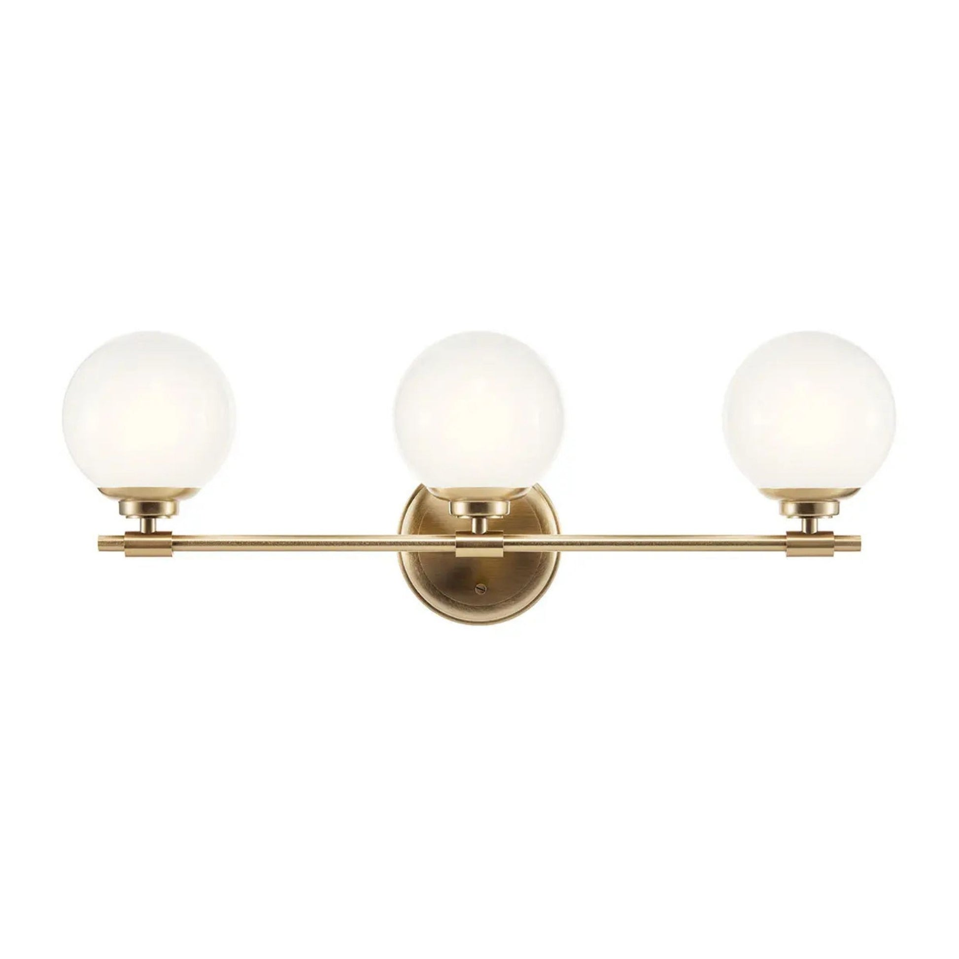 Kichler Lighting - Benno 25" 3-Light Vanity Light, Champagne Bronze Finish | Bees Lighting