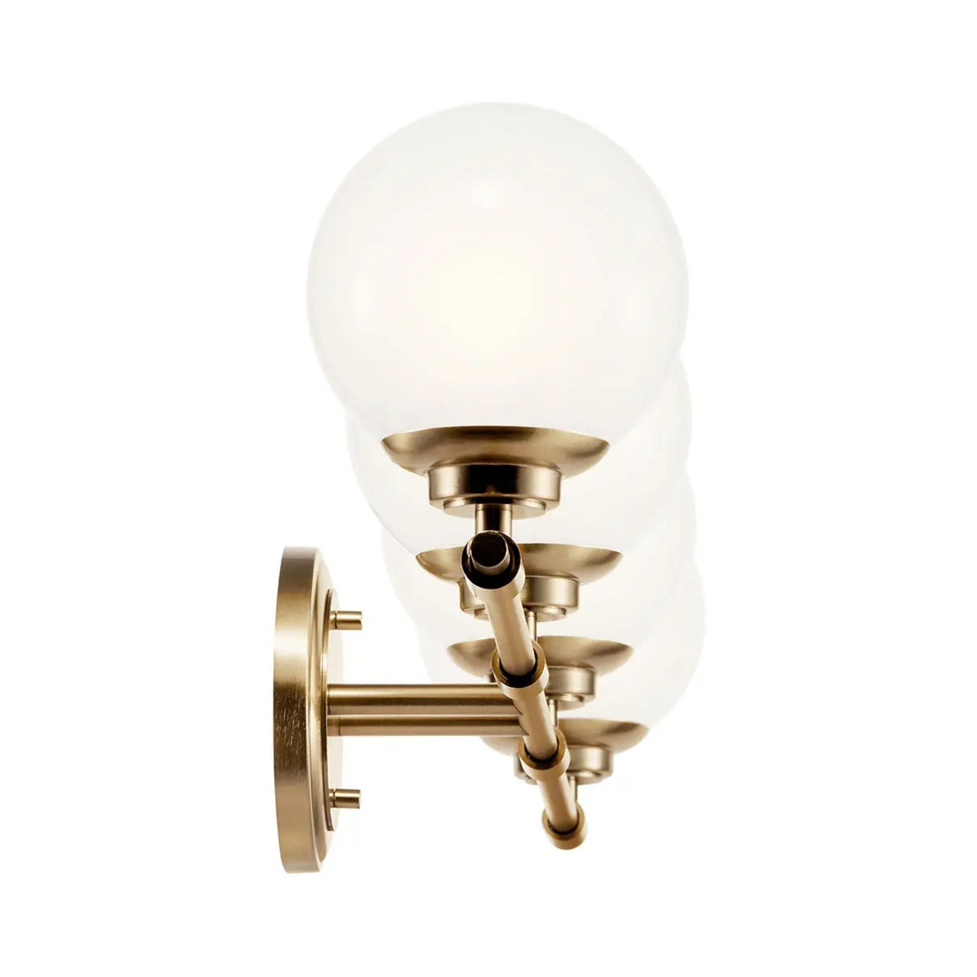 Kichler Lighting - Benno 34" 4-Light Vanity Light, Champagne Bronze Finish | Bees Lighting