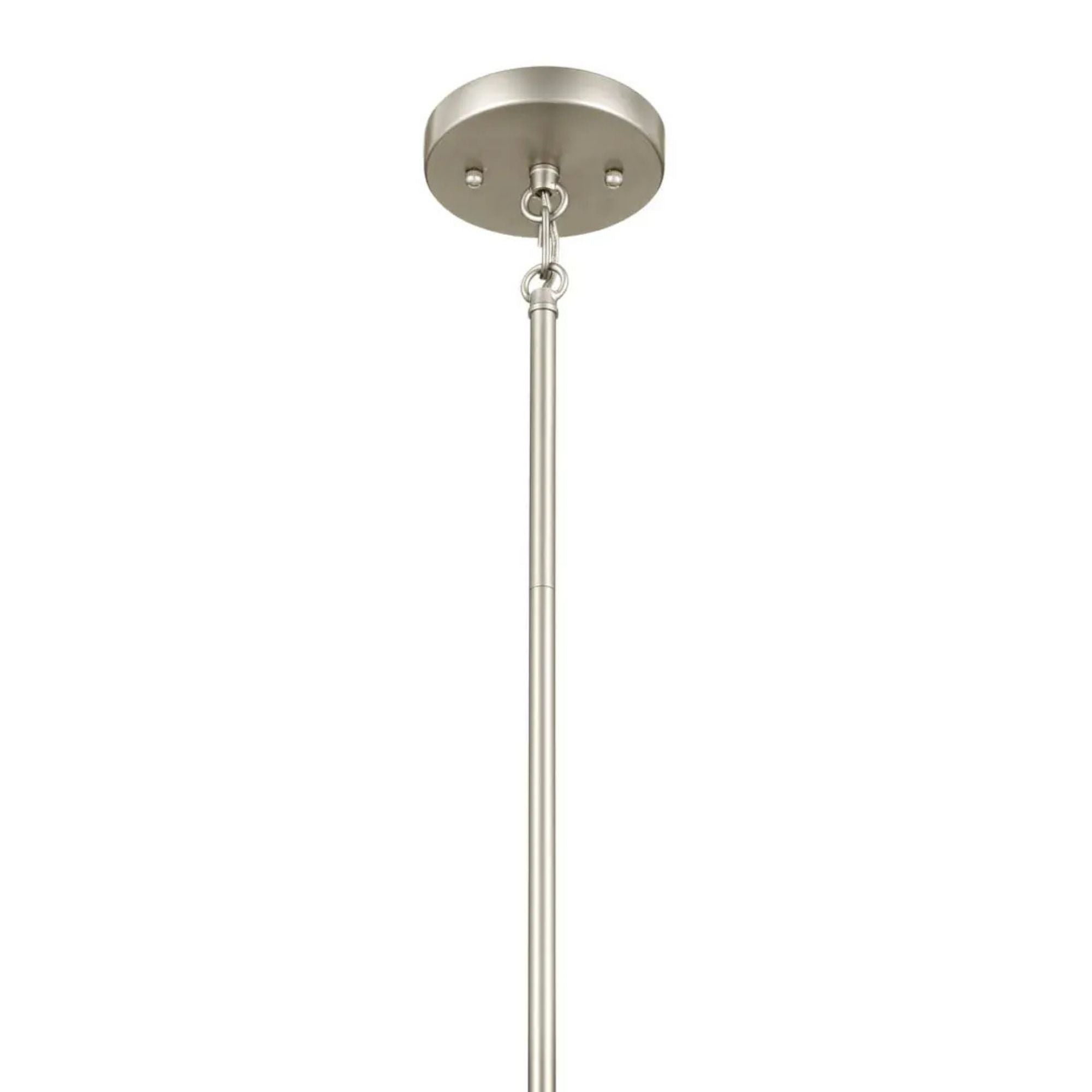 Birkleigh 24" 4-Light Pendant, Satin Nickel Finish - Bees Lighting