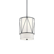 Birkleigh 12" Pendant, Black Finish