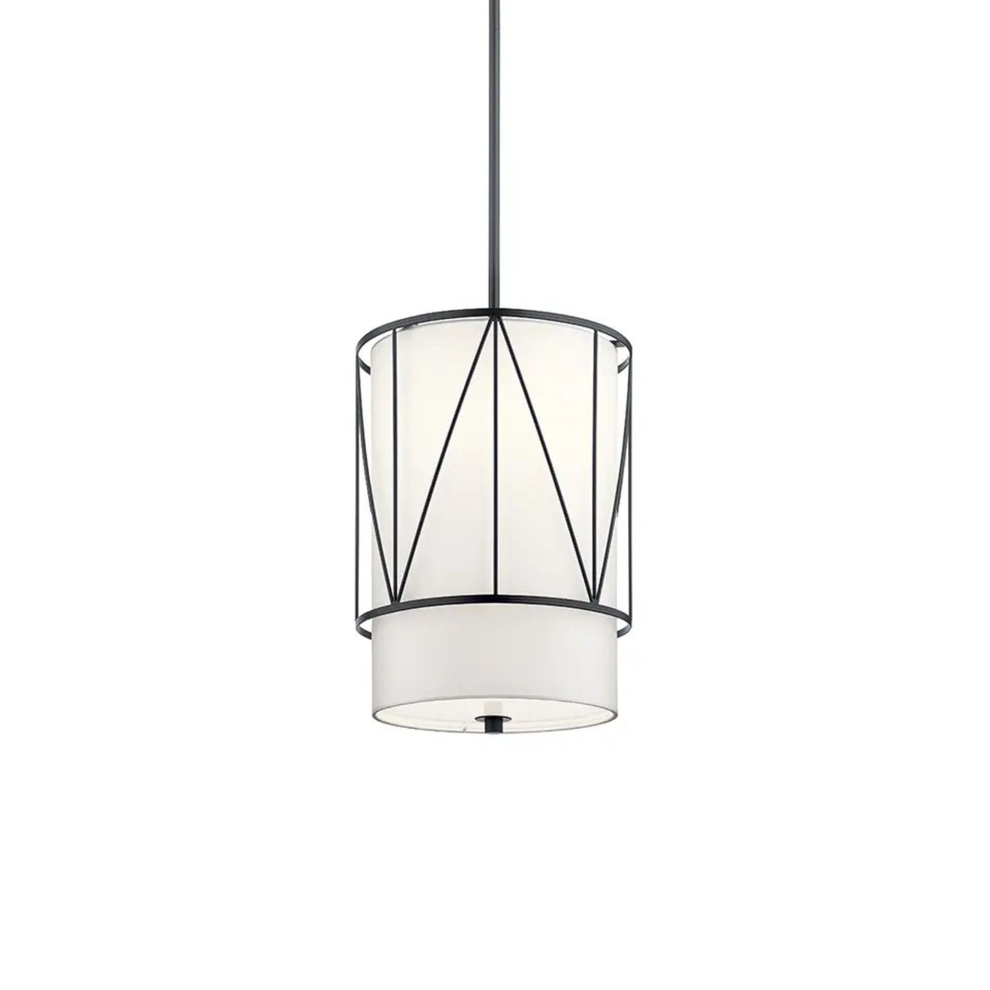 Birkleigh 12" Pendant, Black Finish