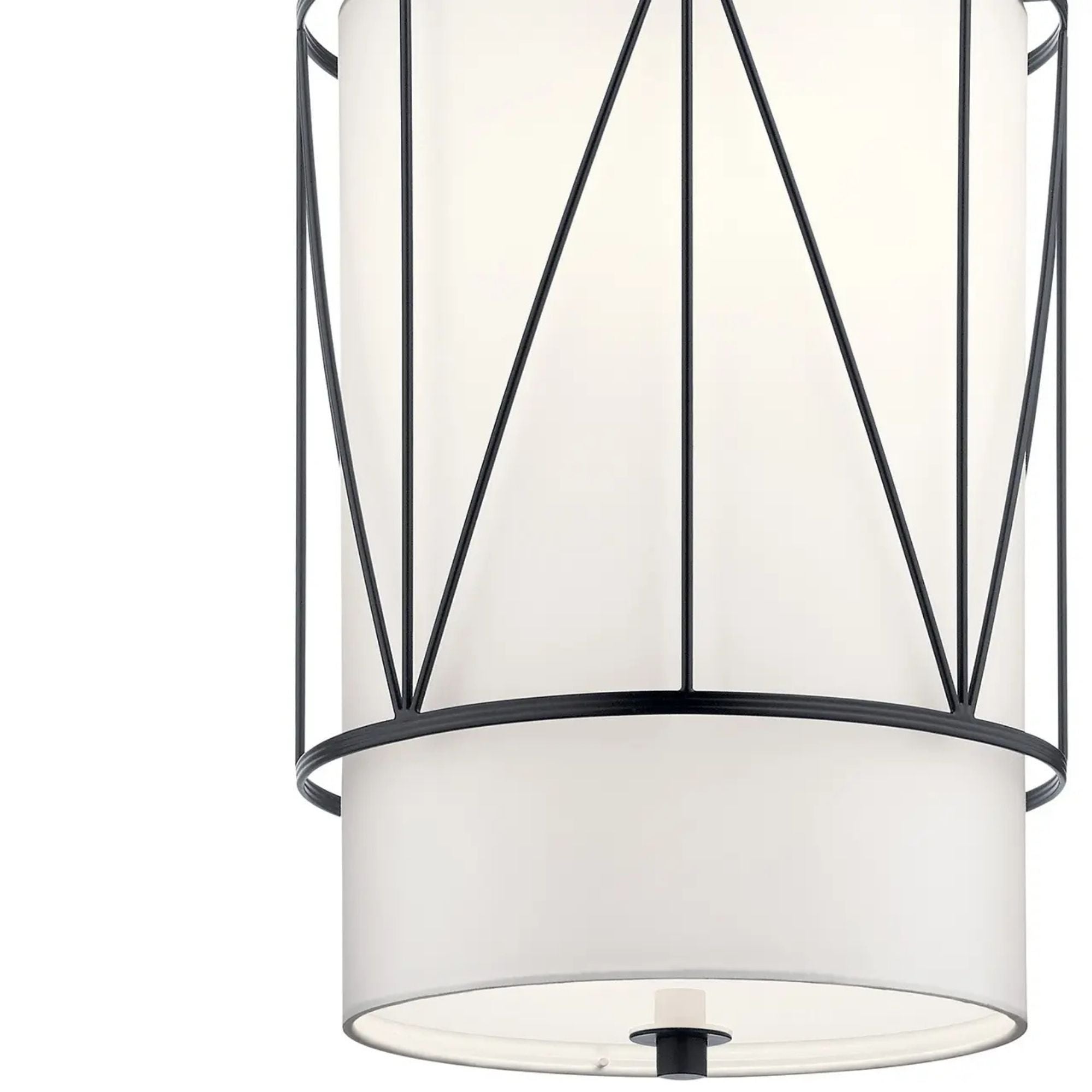 Birkleigh 12" Pendant, Black Finish
