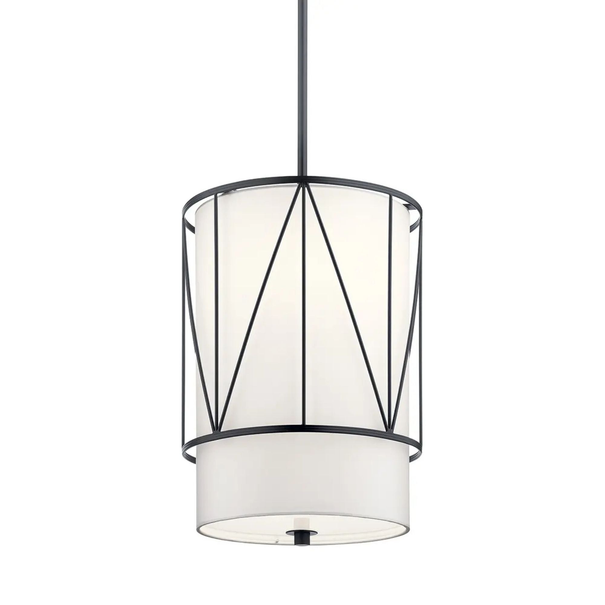 Birkleigh 12" Pendant, Black Finish