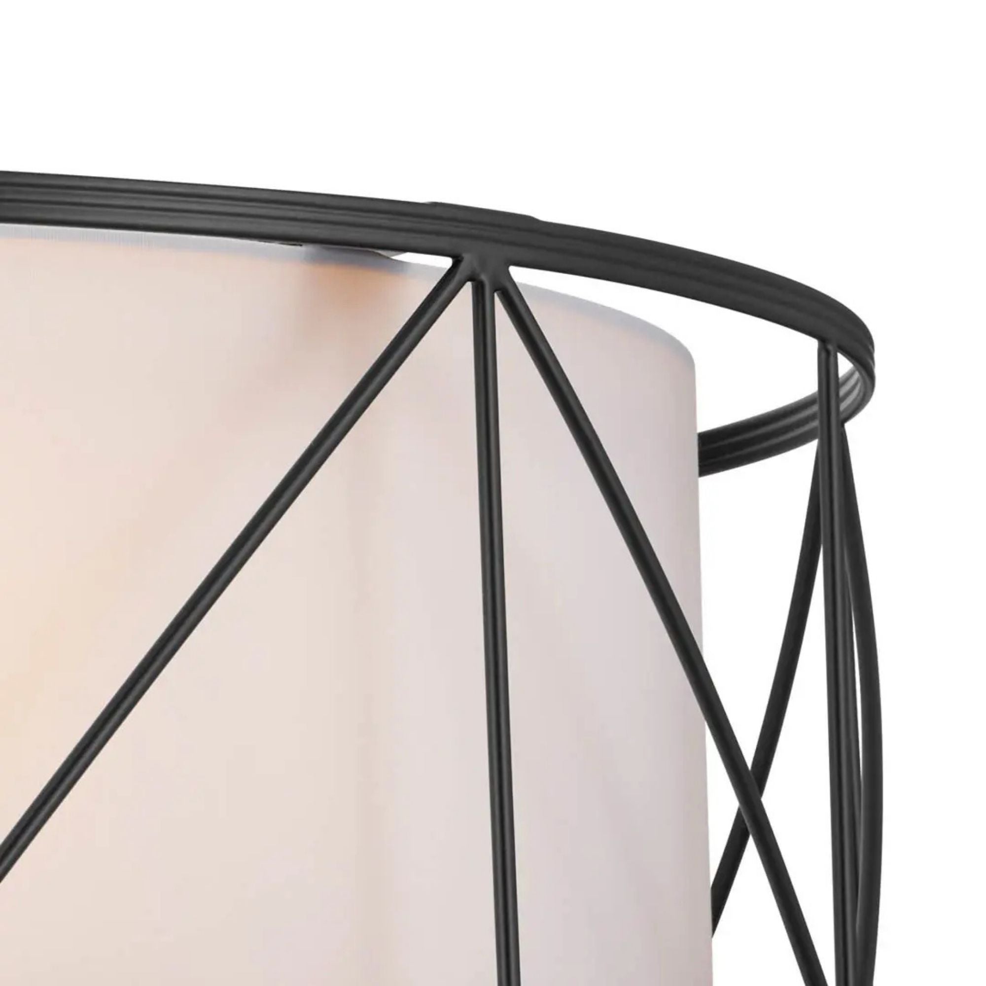 Birkleigh 18" 3-Light Pendant, Black Finish