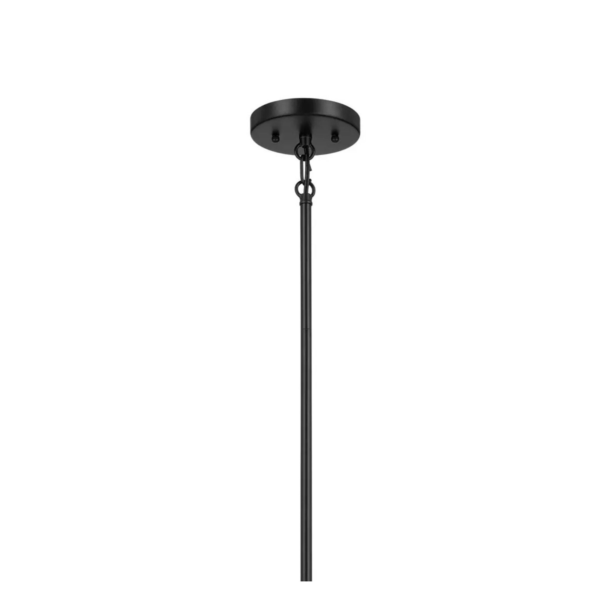 Birkleigh 18" 3-Light Pendant, Black Finish