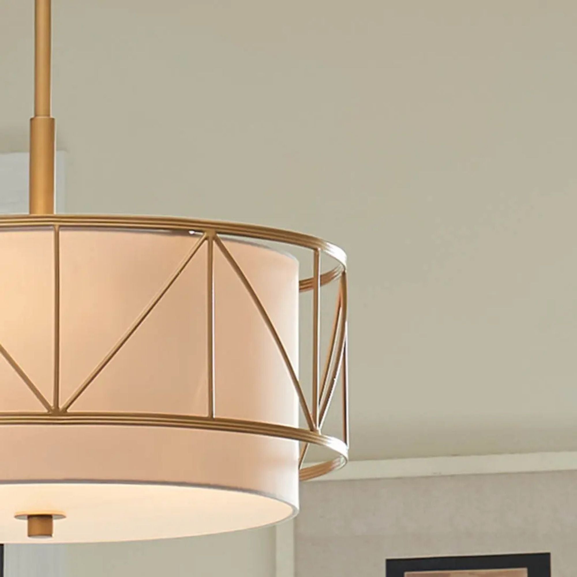 Birkleigh 18" 3-Light Pendant, Classic Gold Finish