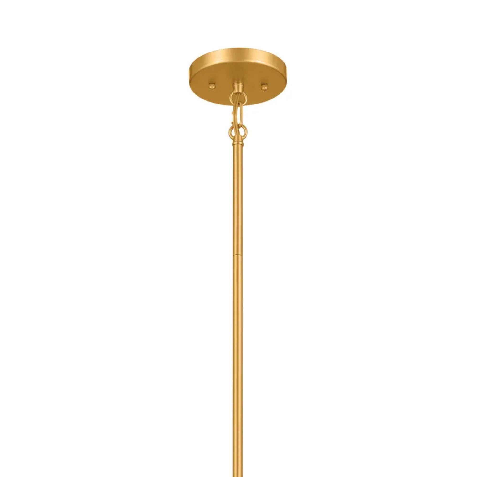 Birkleigh 18" 3-Light Pendant, Classic Gold Finish