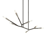 Kichler Branches 25.25 in. 7-Light Chandelier, Black