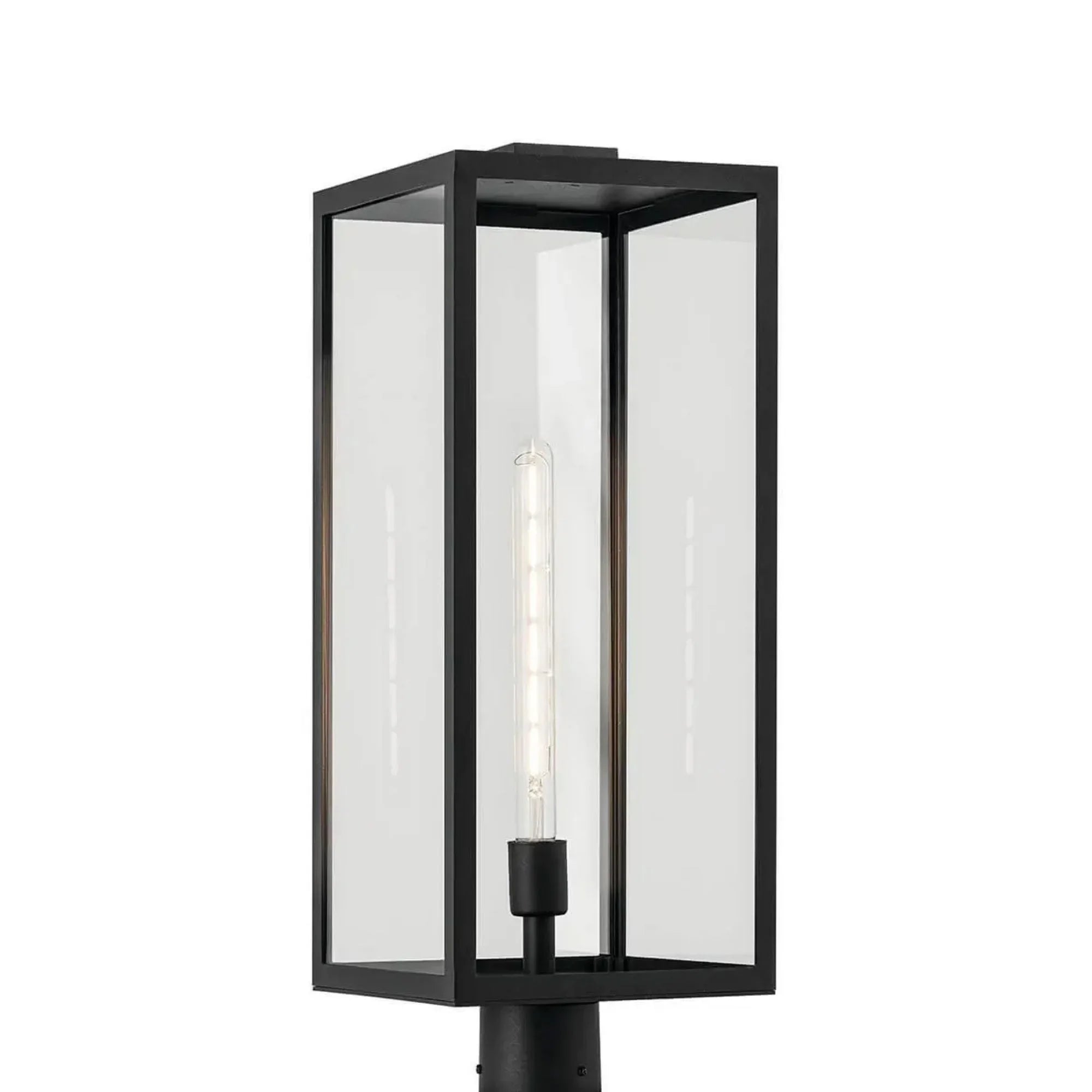 Kichler Branner 25.5 in. Outdoor Post Light Textured Black