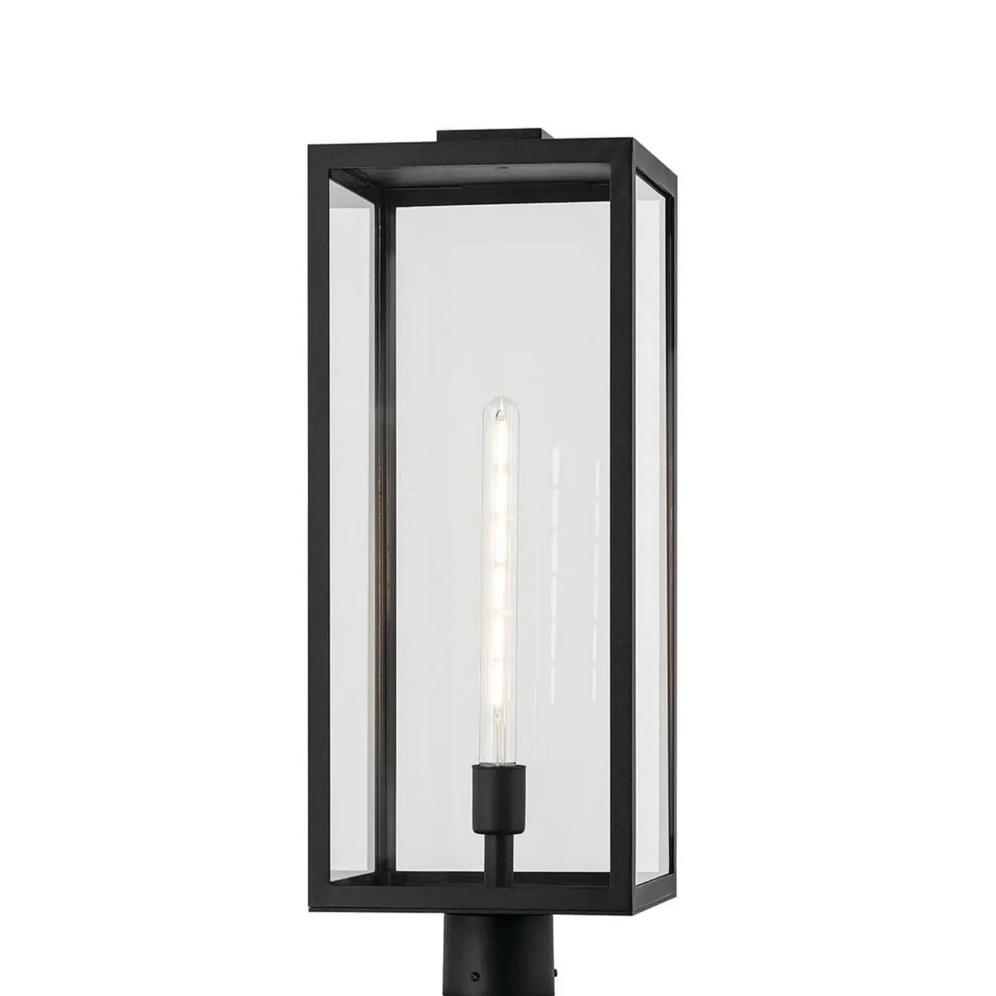 Kichler Branner 25.5 in. Outdoor Post Light Textured Black