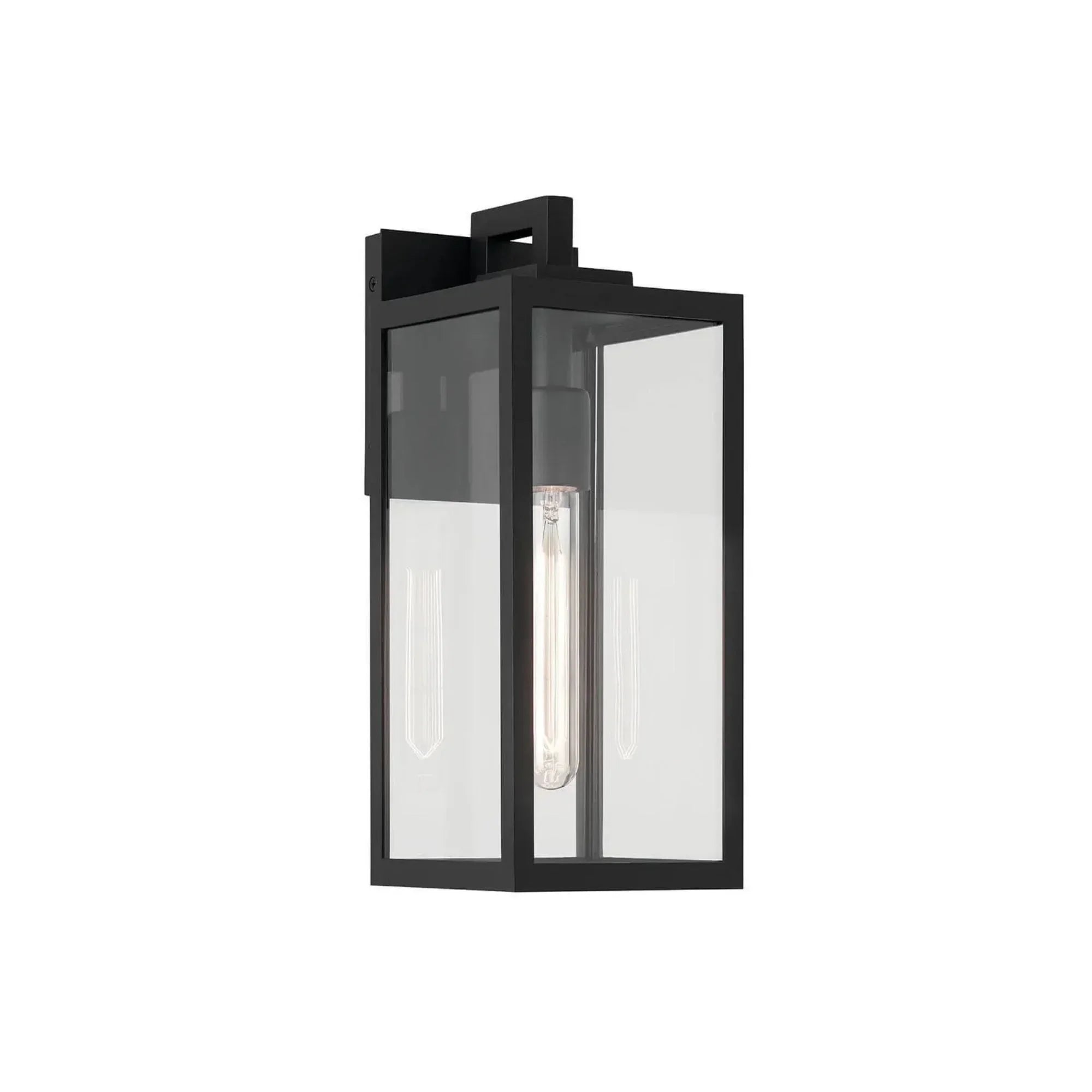 Kichler Branner 14 in. Outdoor Wall Lantern Textured Black