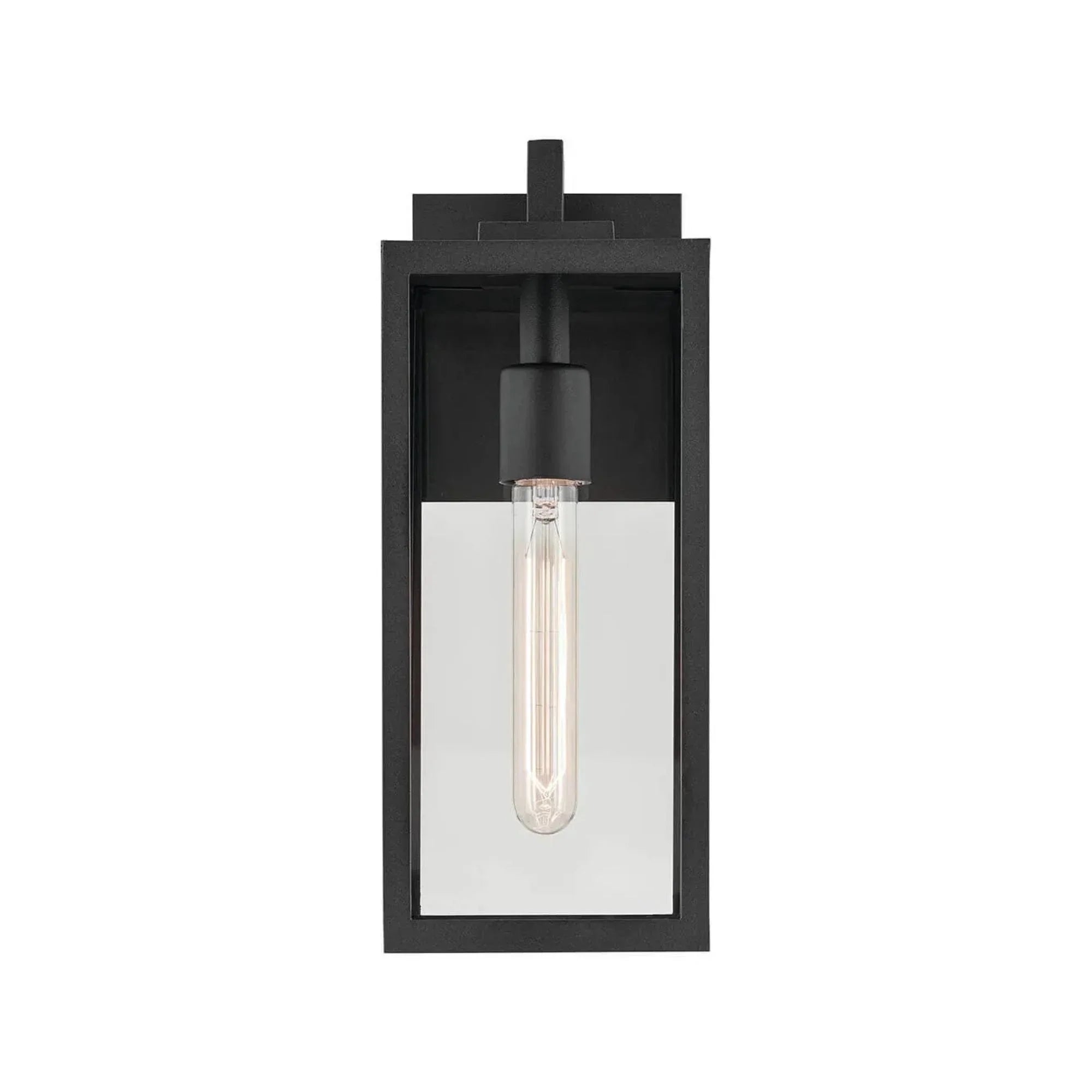 Kichler Branner 14 in. Outdoor Wall Lantern Textured Black