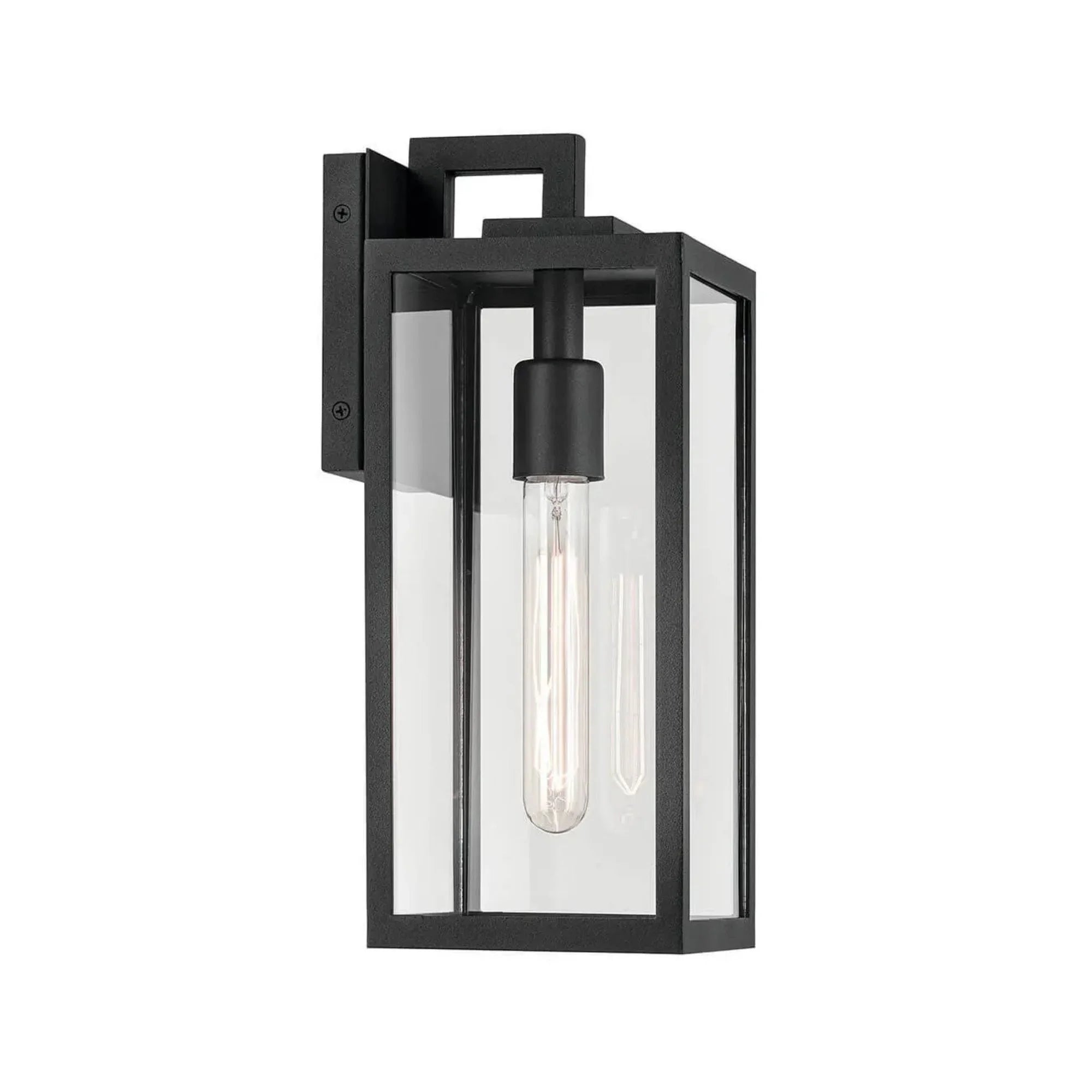 Kichler Branner 14 in. Outdoor Wall Lantern Textured Black