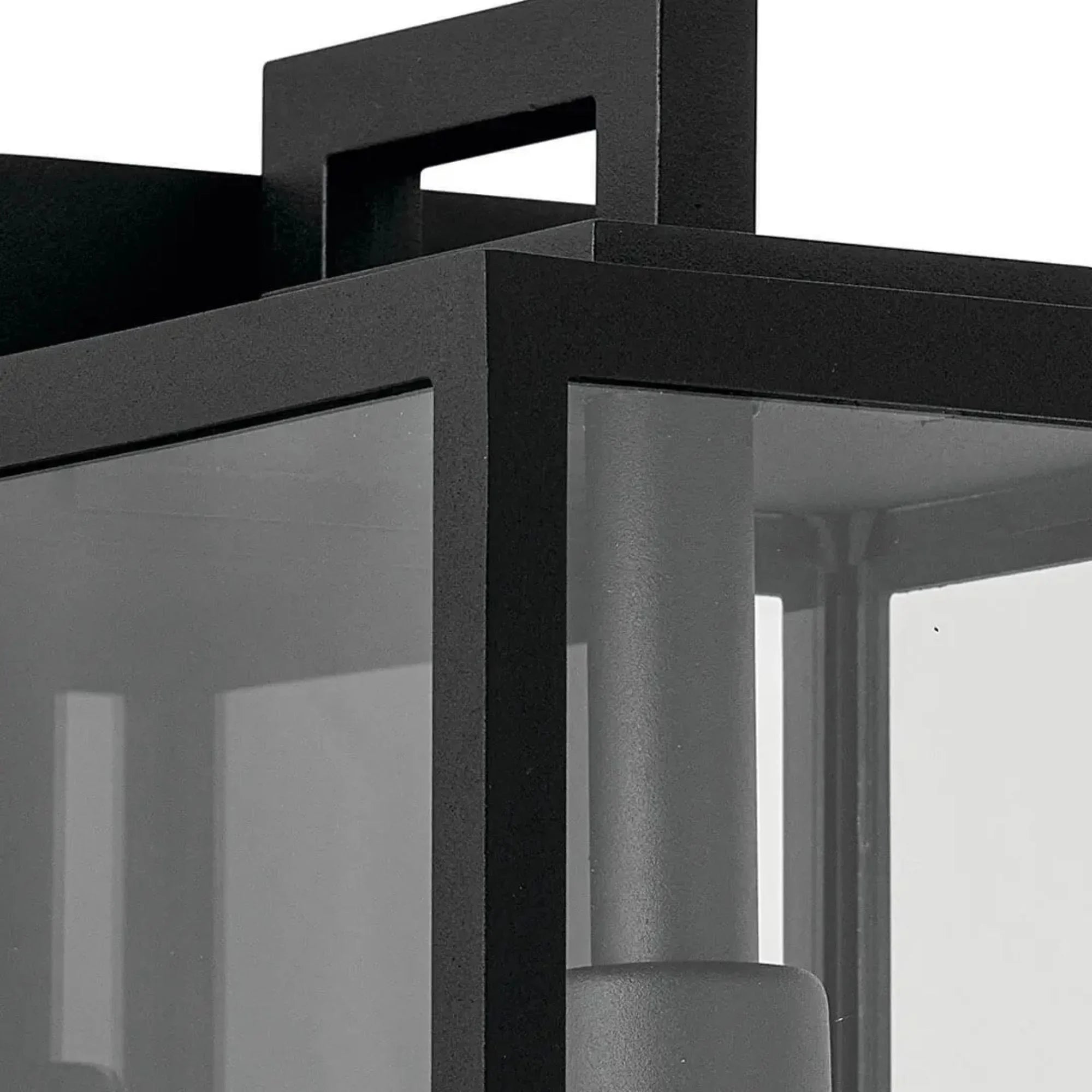 Kichler Branner 17.75 in. Outdoor Wall Lantern Textured Black