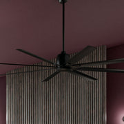 Kichler Lighting - Breda 65" Satin Black Windmill Ceiling Fan | Bees Lighting