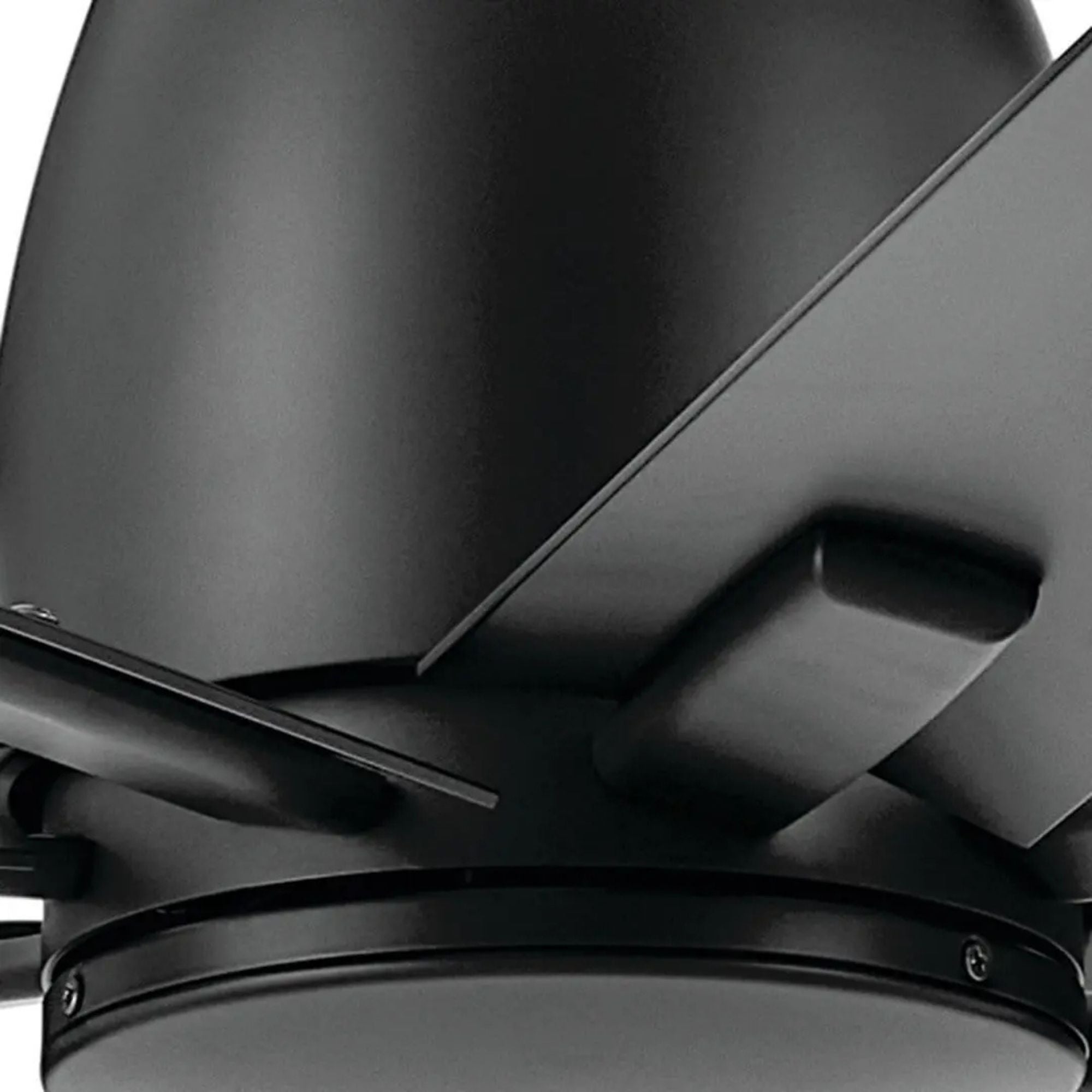 Breda 65" Satin Black Windmill Ceiling Fan