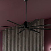 Kichler Lighting - Breda 75" Satin Black Windmill Ceiling Fan | Bees Lighting