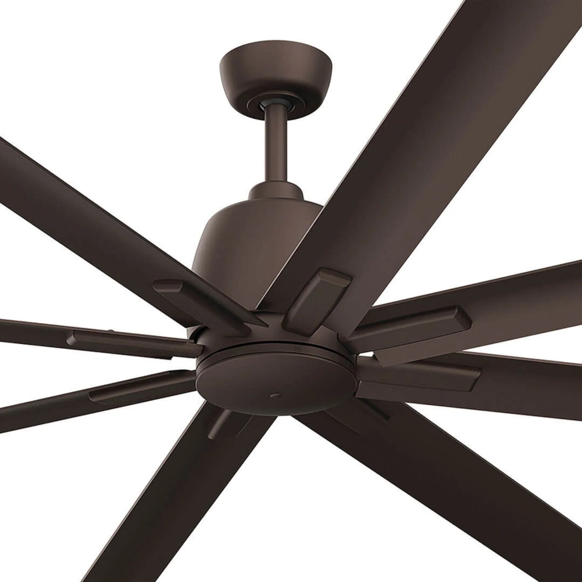 Breda 75" Satin Natural Bronze Windmill Ceiling Fan