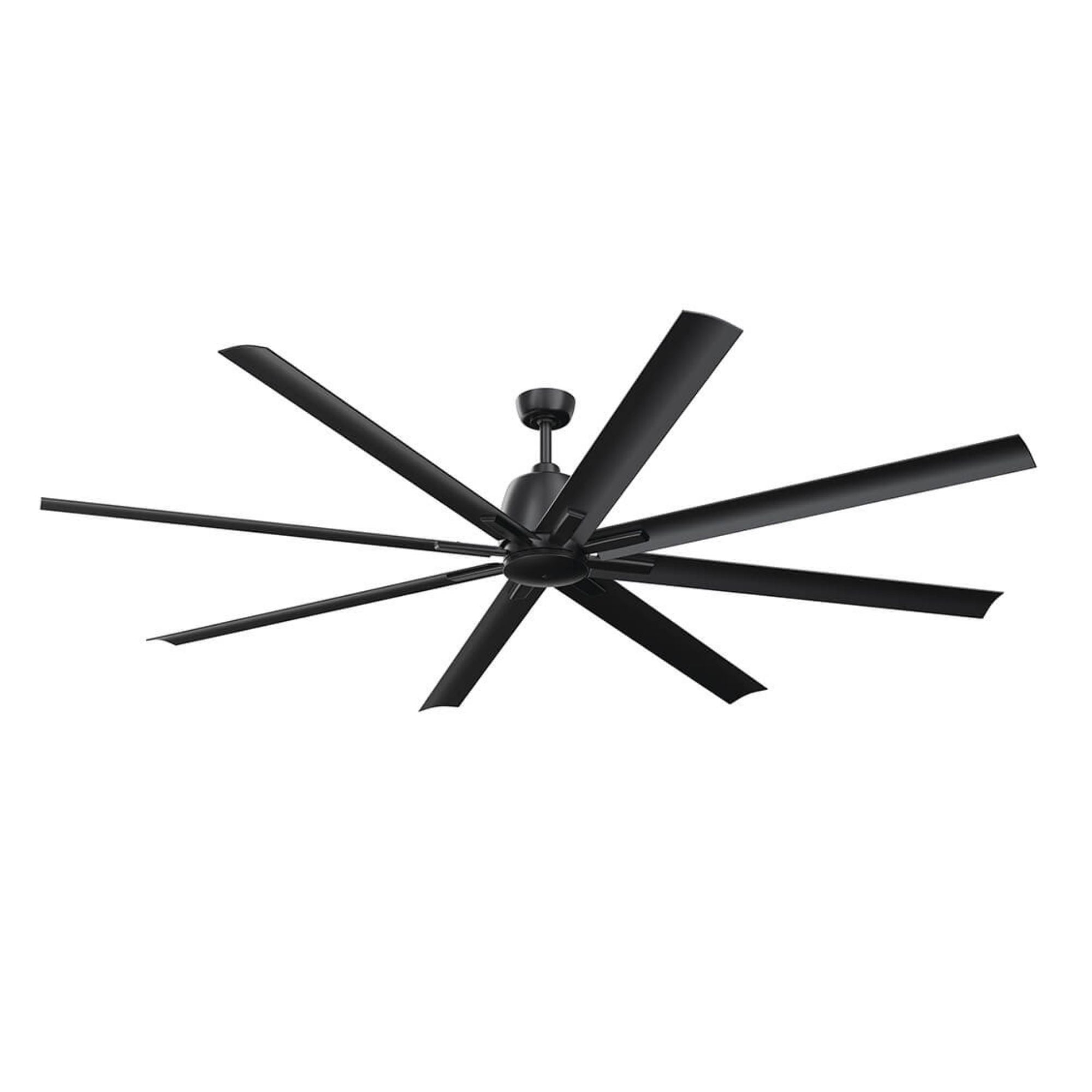 Breda 84" Satin Black Windmill Ceiling Fan