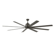 Breda 84" Satin Natural Bronze Windmill Ceiling Fan
