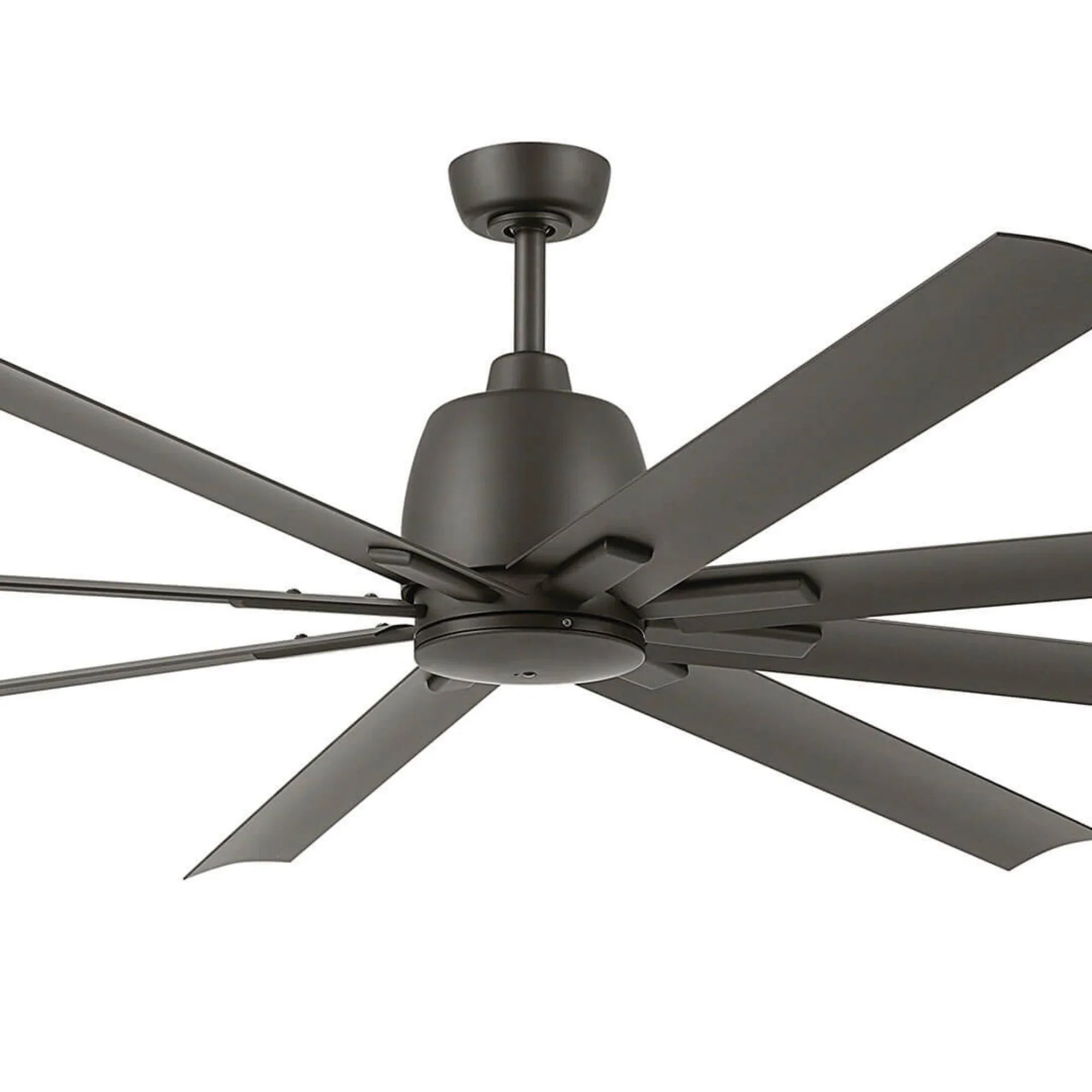Breda 84" Satin Natural Bronze Windmill Ceiling Fan