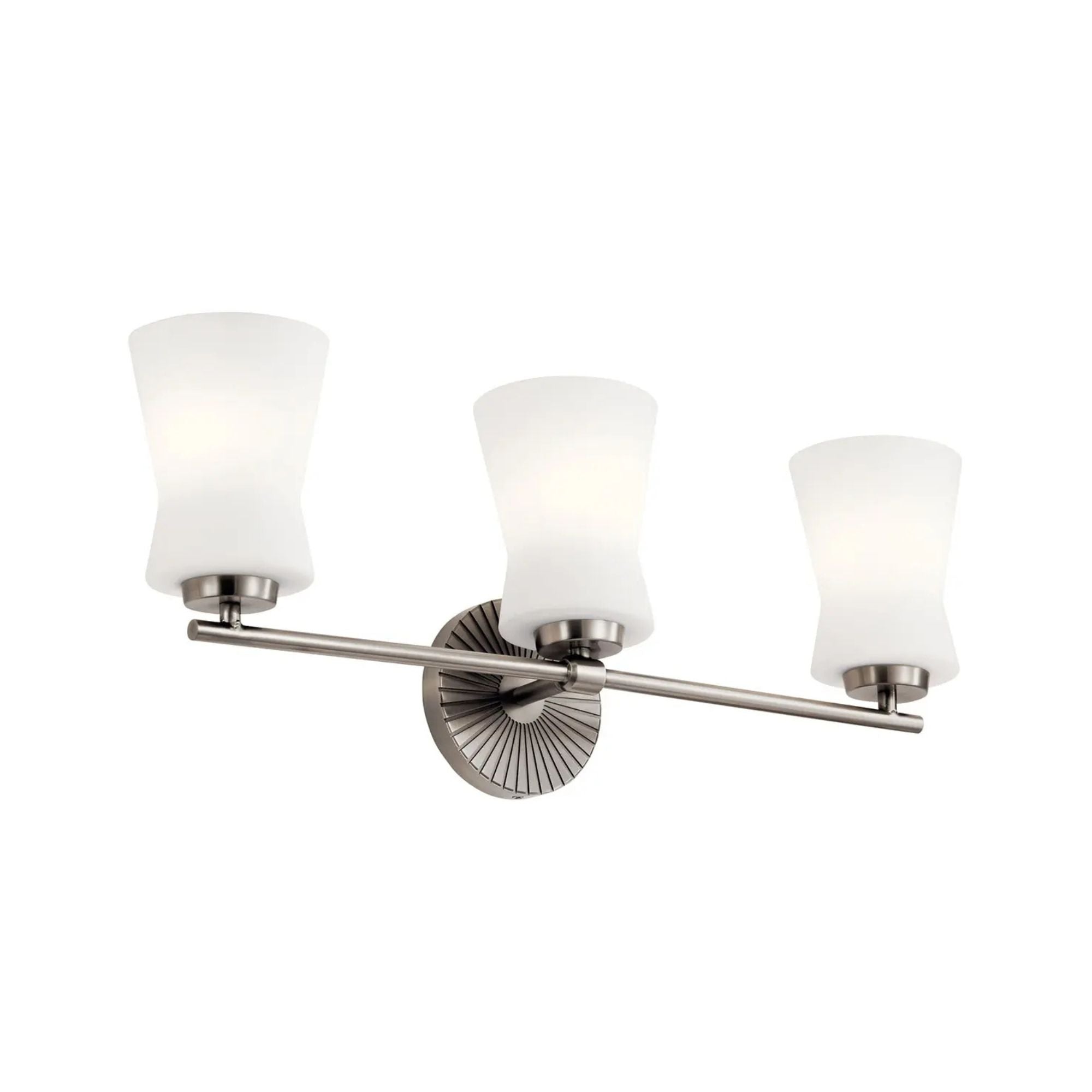 Brianne 25" 3-Light Bath Vanity Light, Classic Pewter Finish