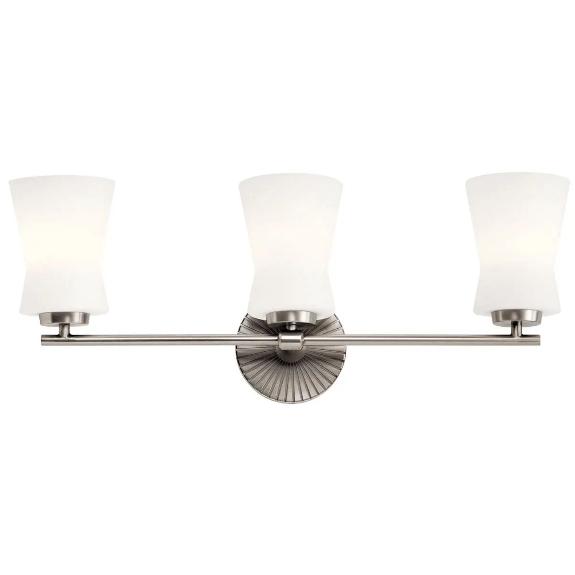 Brianne 25" 3-Light Bath Vanity Light, Classic Pewter Finish