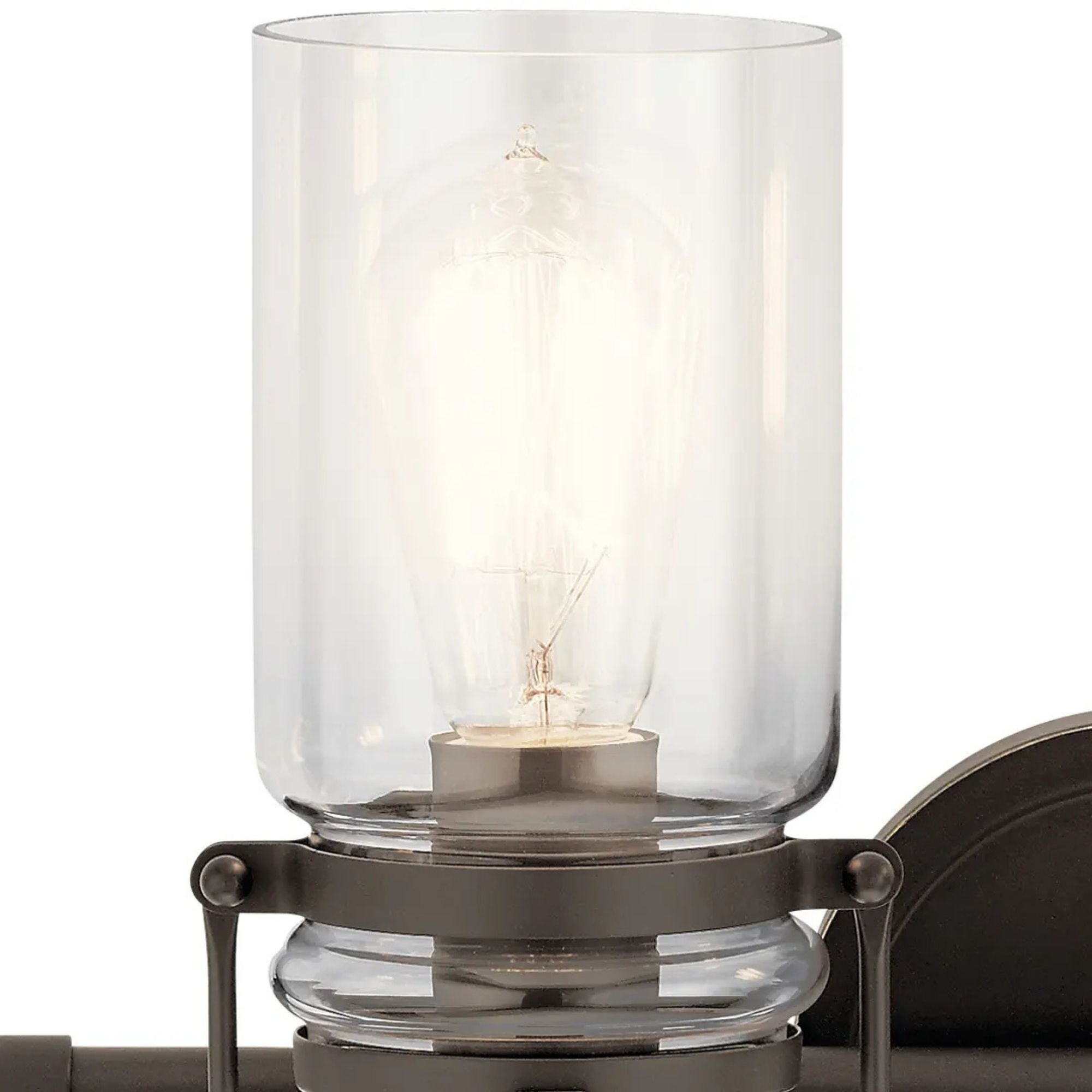 Brinley 16" 2-Light Bath Vanity Light, Olde Bronze Finish