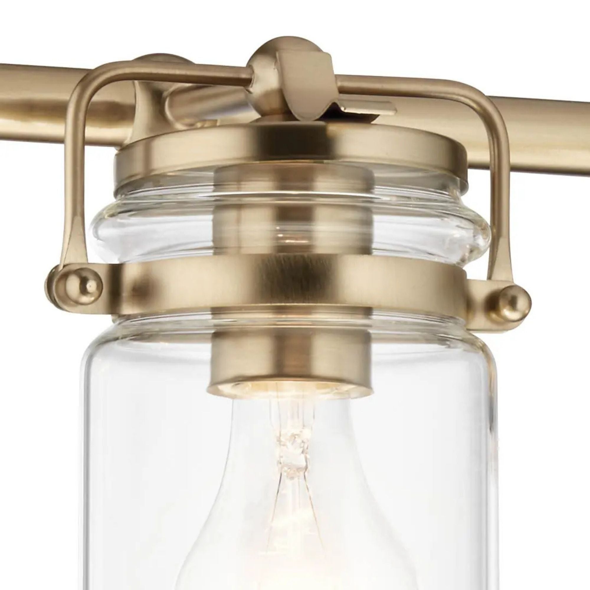 Brinley 24" 3-Light Bath Vanity Light, Champagne Bronze Finish