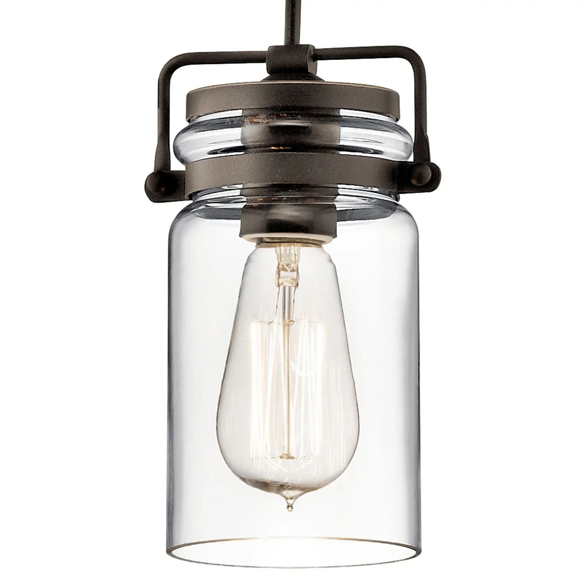 Brinley 5" Mini Pendant, Olde Bronze Finish