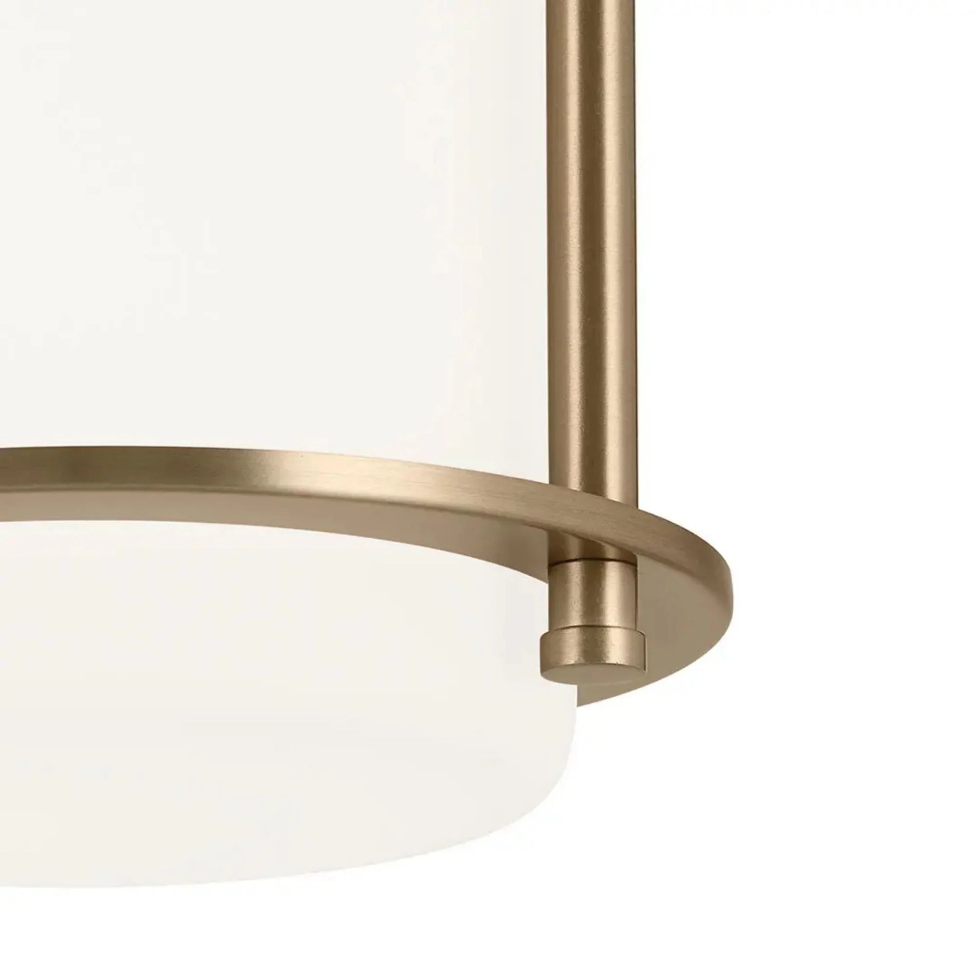 Brit 7" Flush Mount, Champagne Bronze Finish
