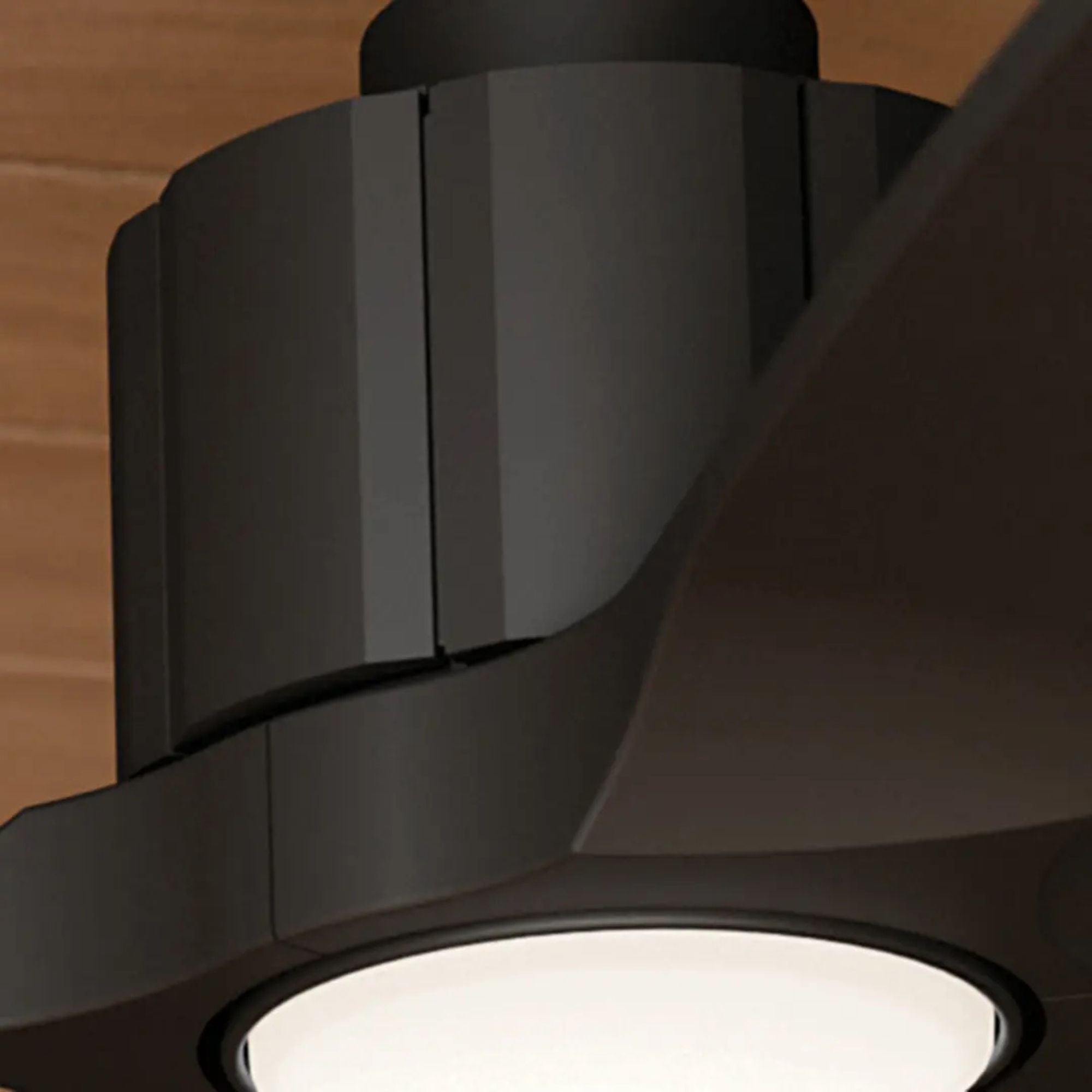 Kichler Calyx 60'' Ceiling Fan with LED Light DC Motor Matte Black
