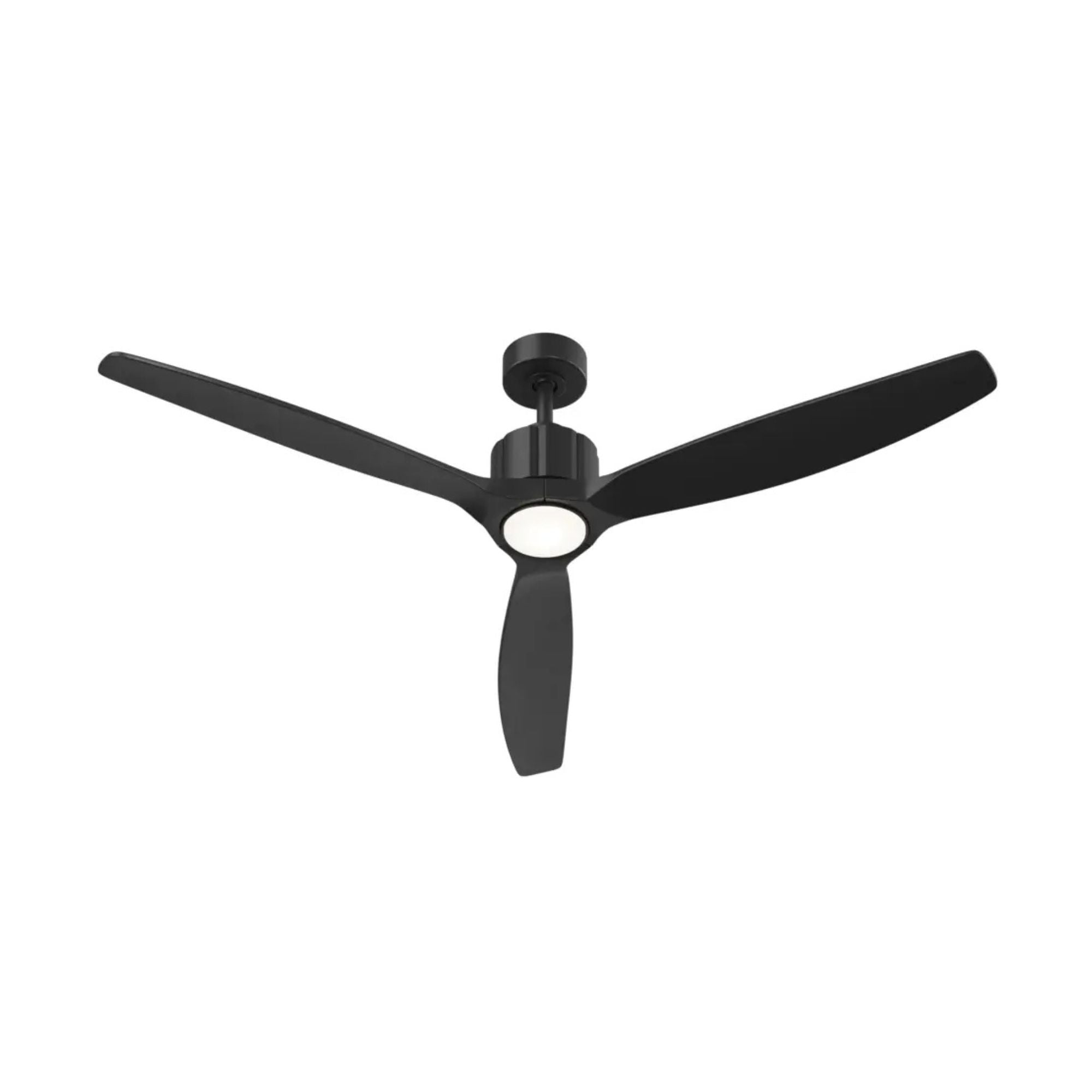 Kichler Calyx 60'' Ceiling Fan with LED Light DC Motor Matte Black