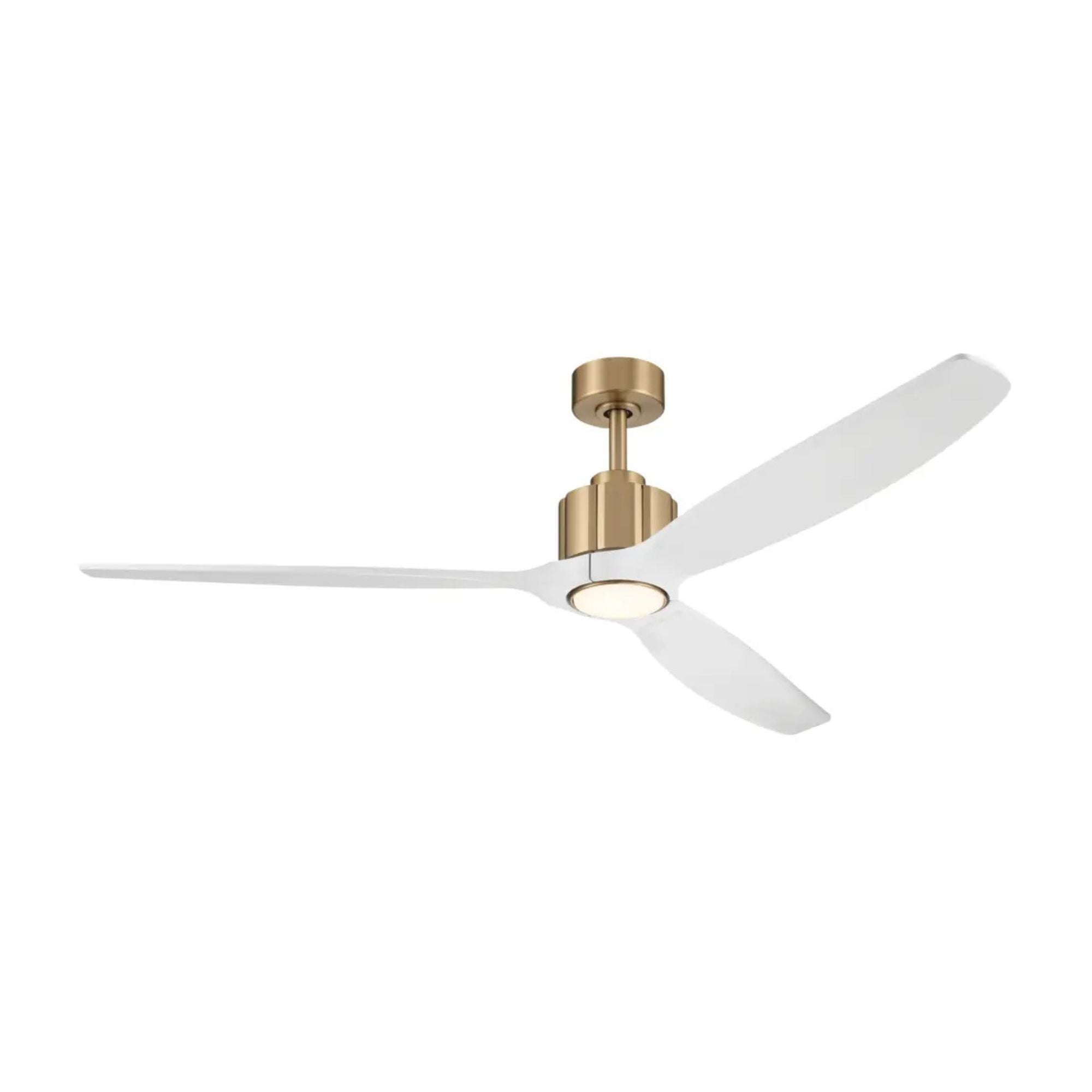 Kichler Calyx 60'' Ceiling Fan with LED Light DC Motor Champagne Bronze