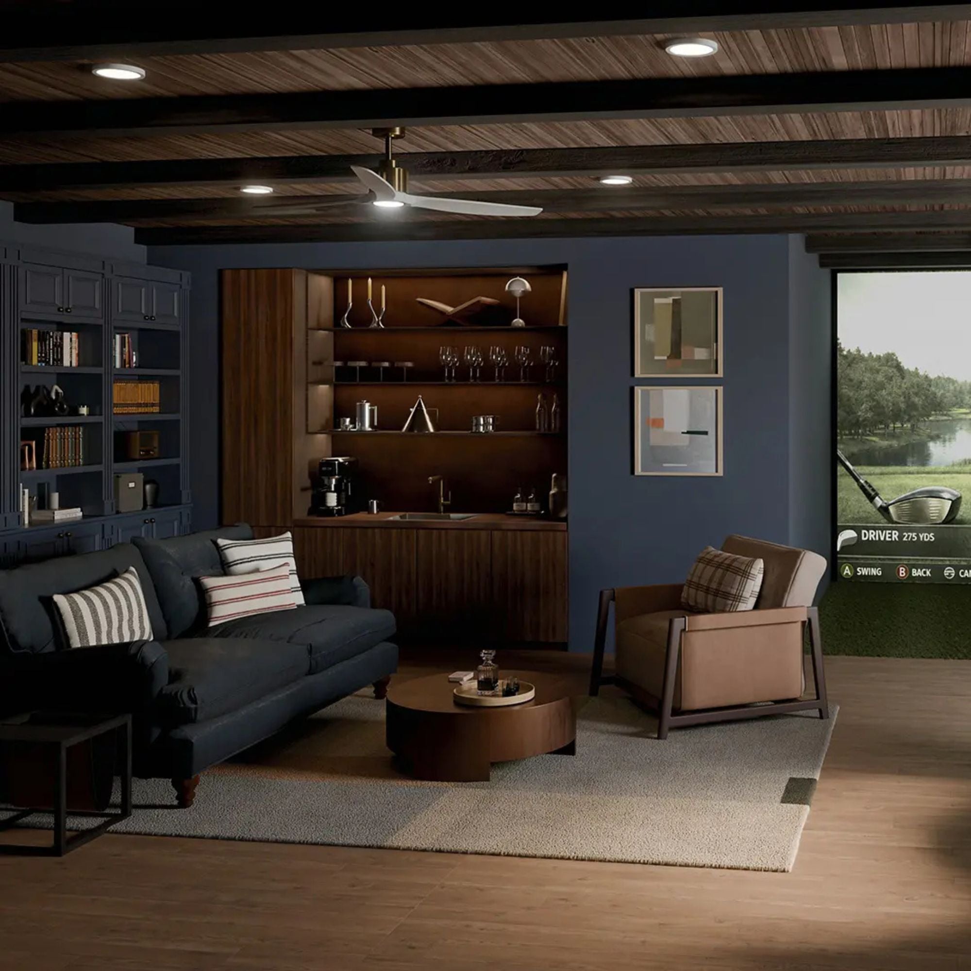 Kichler Calyx 60'' Ceiling Fan with LED Light DC Motor