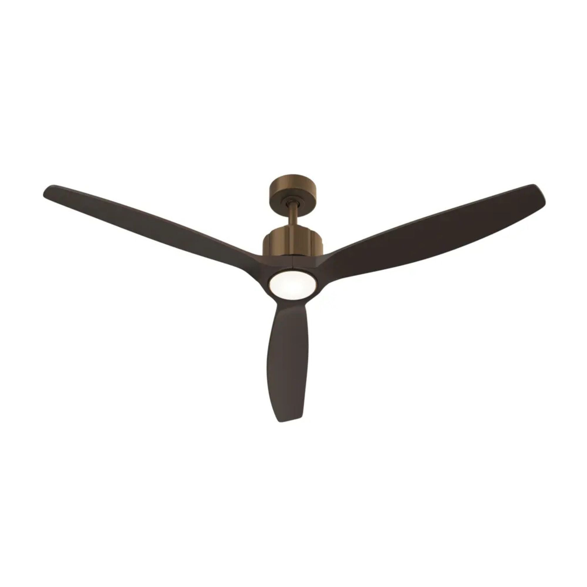 Kichler Calyx 60'' Ceiling Fan with LED Light DC Motor Heritage Brushed Bronze