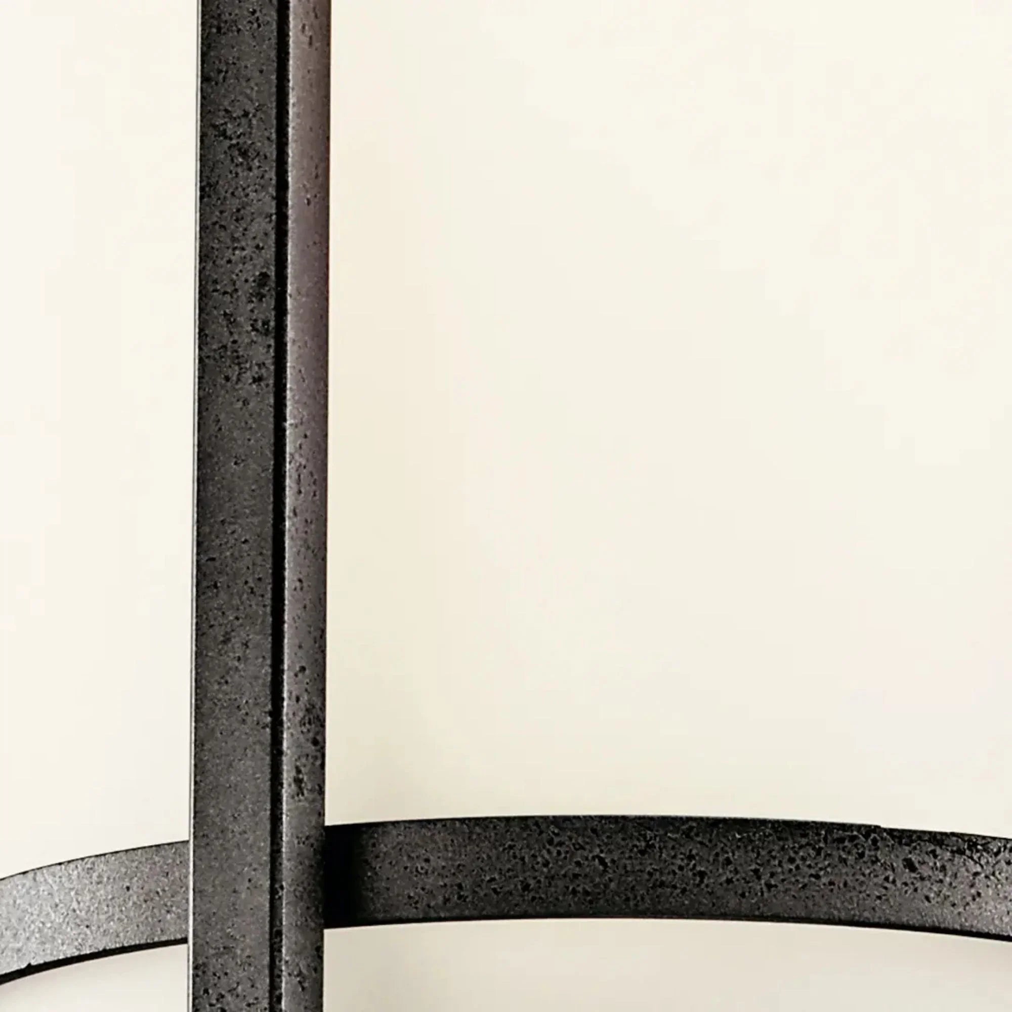 Kichler Camden 17 in. Outdoor Post Light, Anvil Iron with Satin Etched Opal Glass