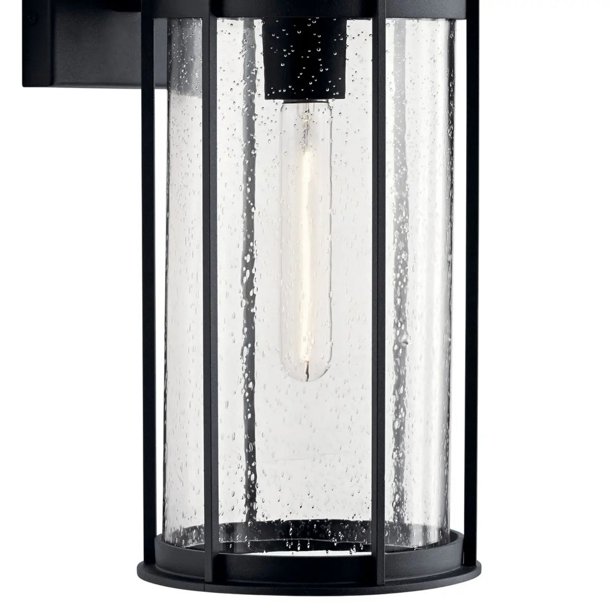 Camillo 18" Outdoor Wall Light, Textured Black Finish - Bees Lighting
