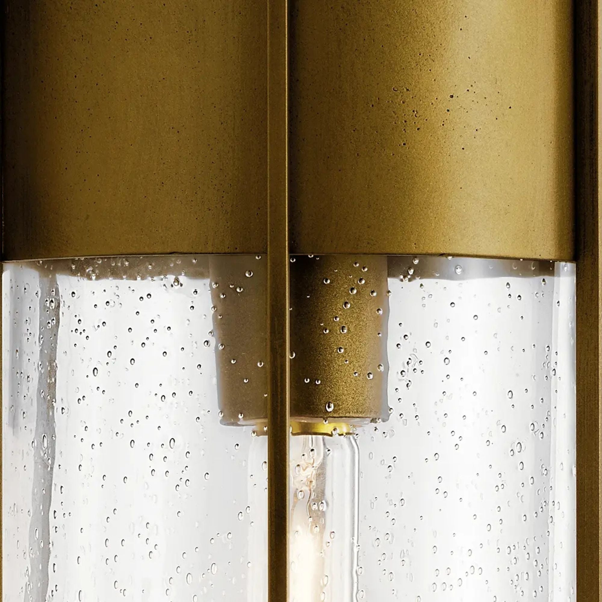 Camillo 18" Outdoor Wall Light, Natural Brass Finish - Bees Lighting