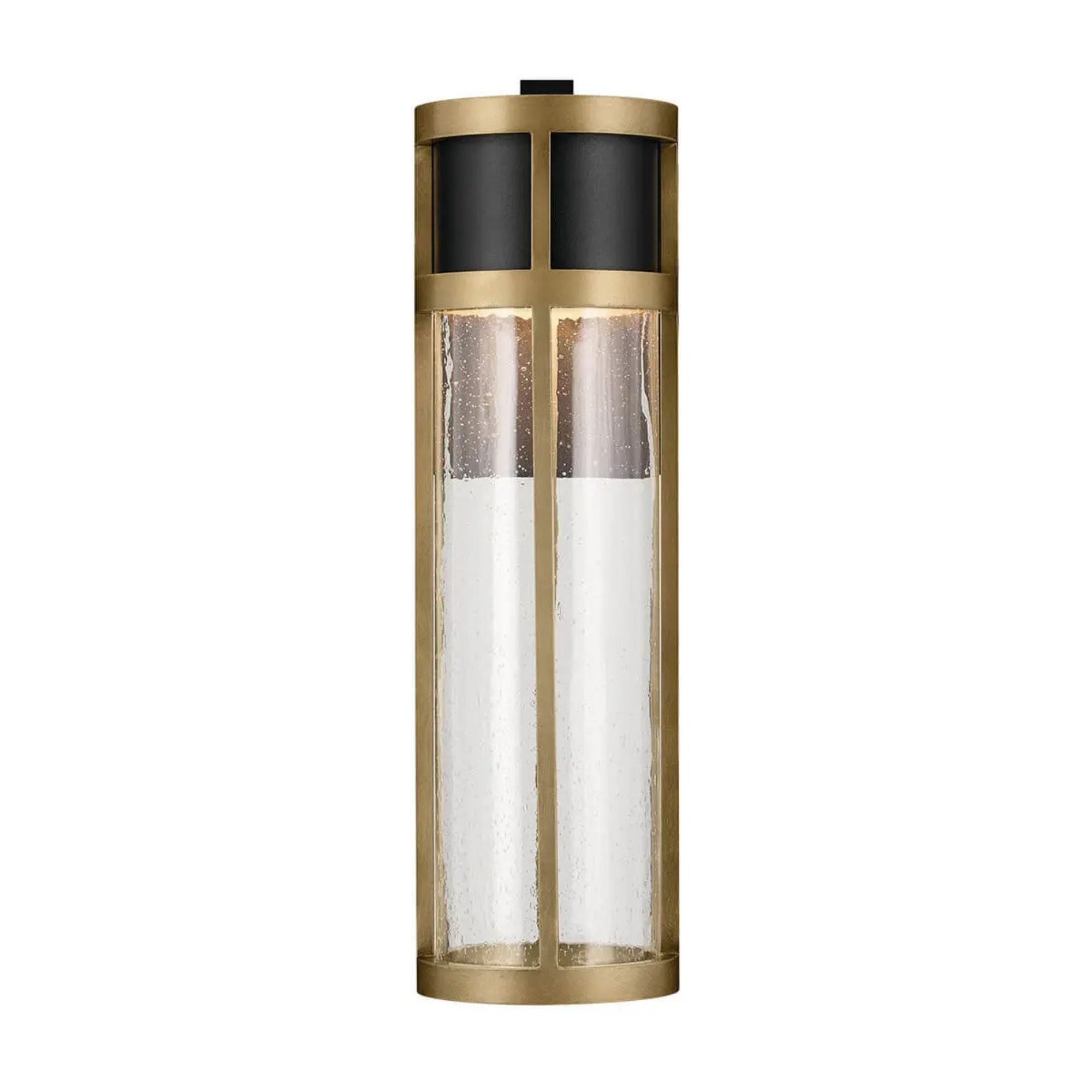 Camillo 20" LED Outdoor Wall Light, Textured Black Finish - Bees Lighting