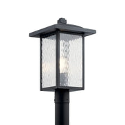 Capanna 18" Outdoor Post Light, Textured Black Finish