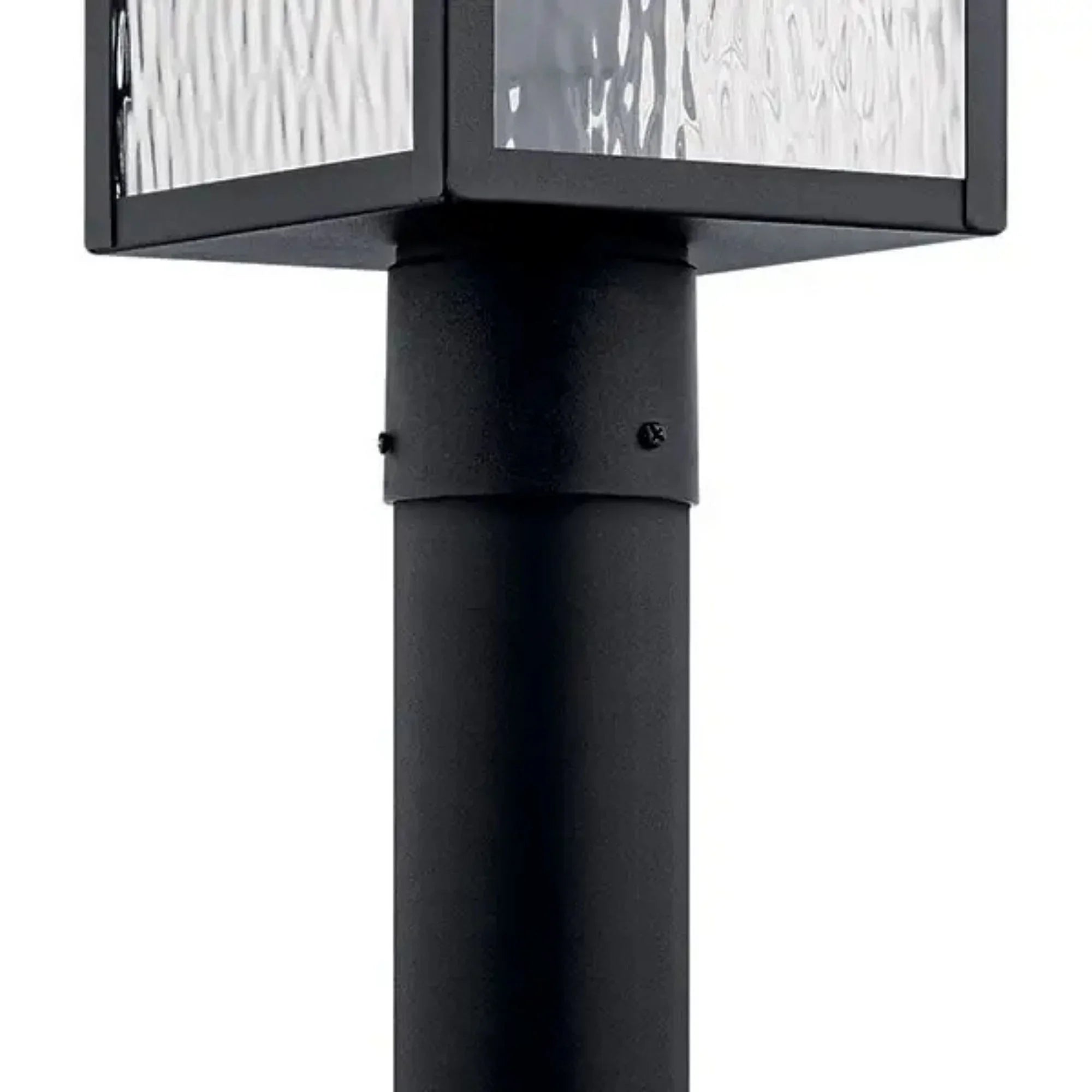 Capanna 18" Outdoor Post Light, Textured Black Finish
