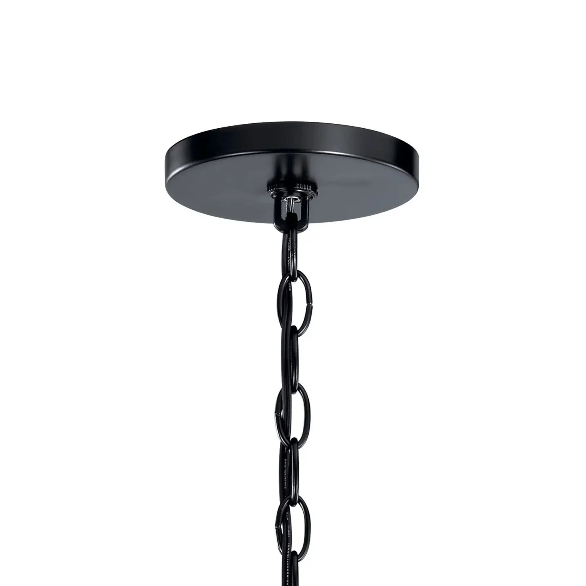 Kichler Capitol Hill 34.75 in. 12-Light Chandelier, Black